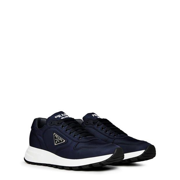 Prada Men'S Triangle Logo Re-Nylon Trainers Size US 7 / EU 40 - 3 Thumbnail
