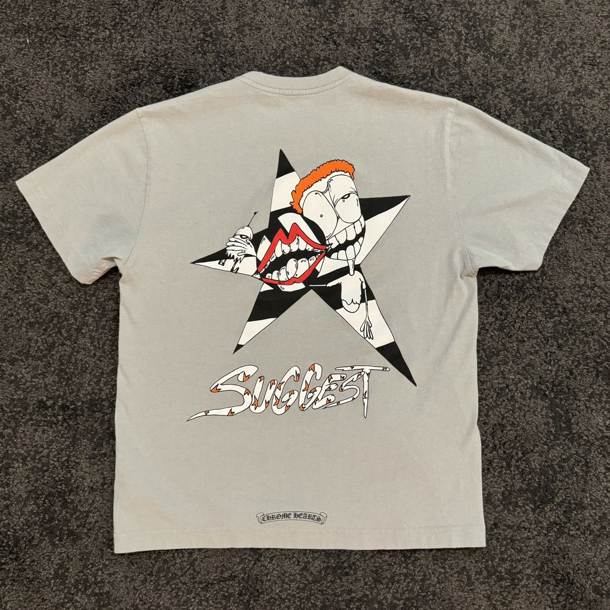 Chrome Hearts Chrome Hearts Matty Boy Grey Suggest Tee Shirt | Grailed