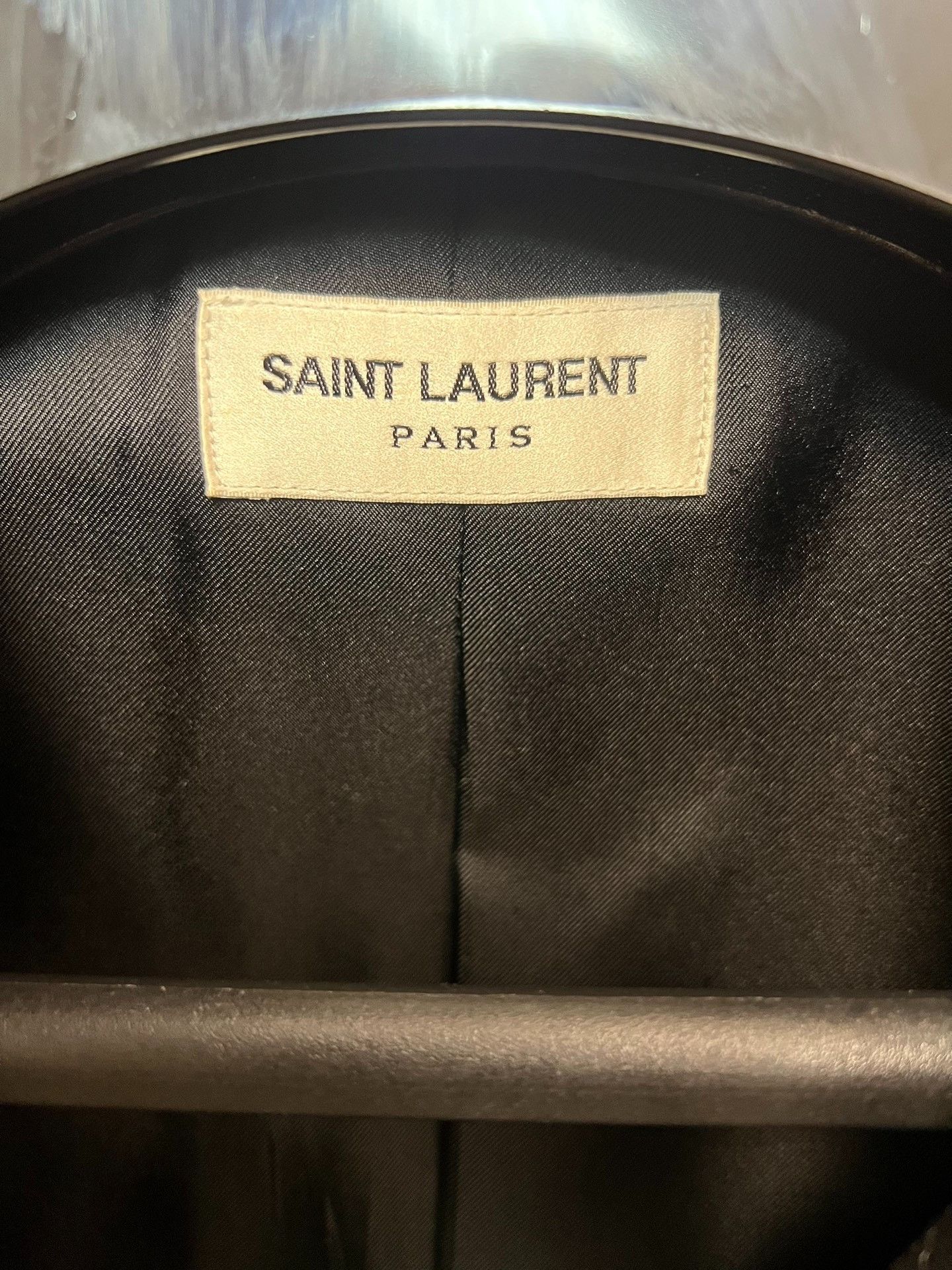 Saint Laurent Paris Saint laurent Wool suit with flat collar and gold buttons Size 46R - 3 Thumbnail
