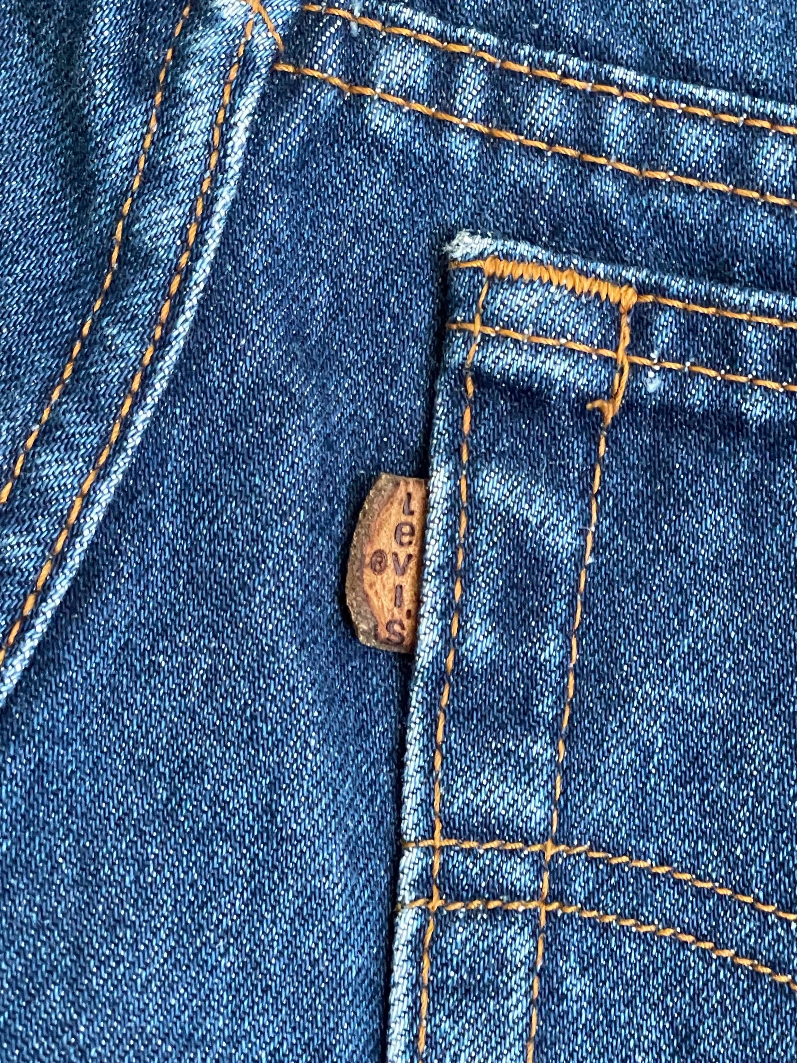 Levi's Vintage Clothing Levi’s vintage Leather Tab blue denim pants Man size: 32x32 Size US 33 - 7 Thumbnail