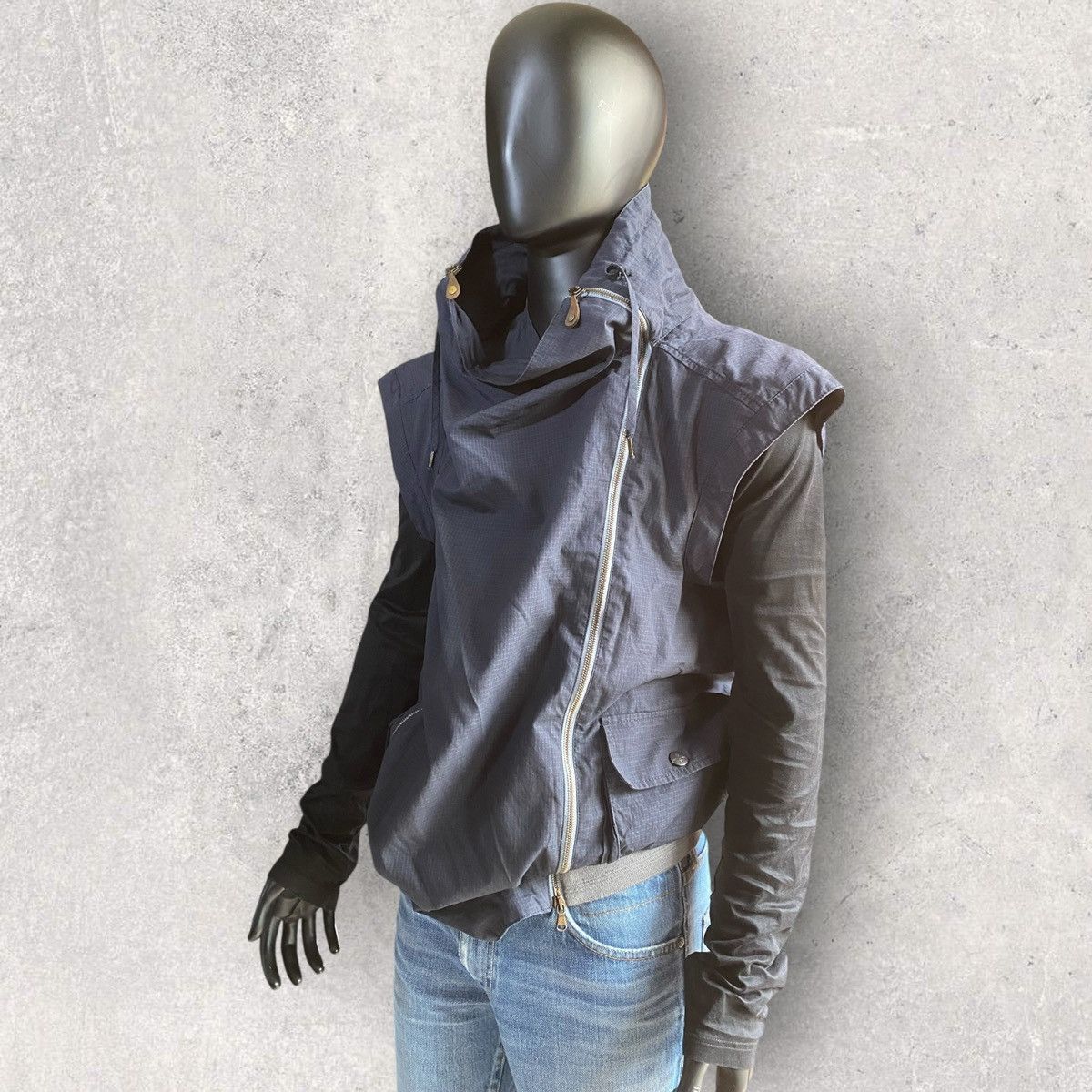 Vivienne Westwood Vivienne Westwood Double Zip Asymmetric Vest Size US M / EU 48-50 / 2 - 8 Thumbnail