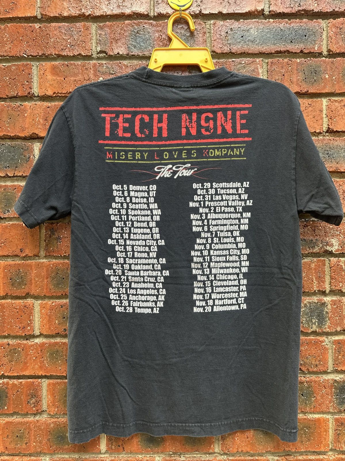 Band Tees Tech N9ne Band Misery Love Kompany Faded Tee Size US S / EU 44-46 / 1 - 6 Thumbnail