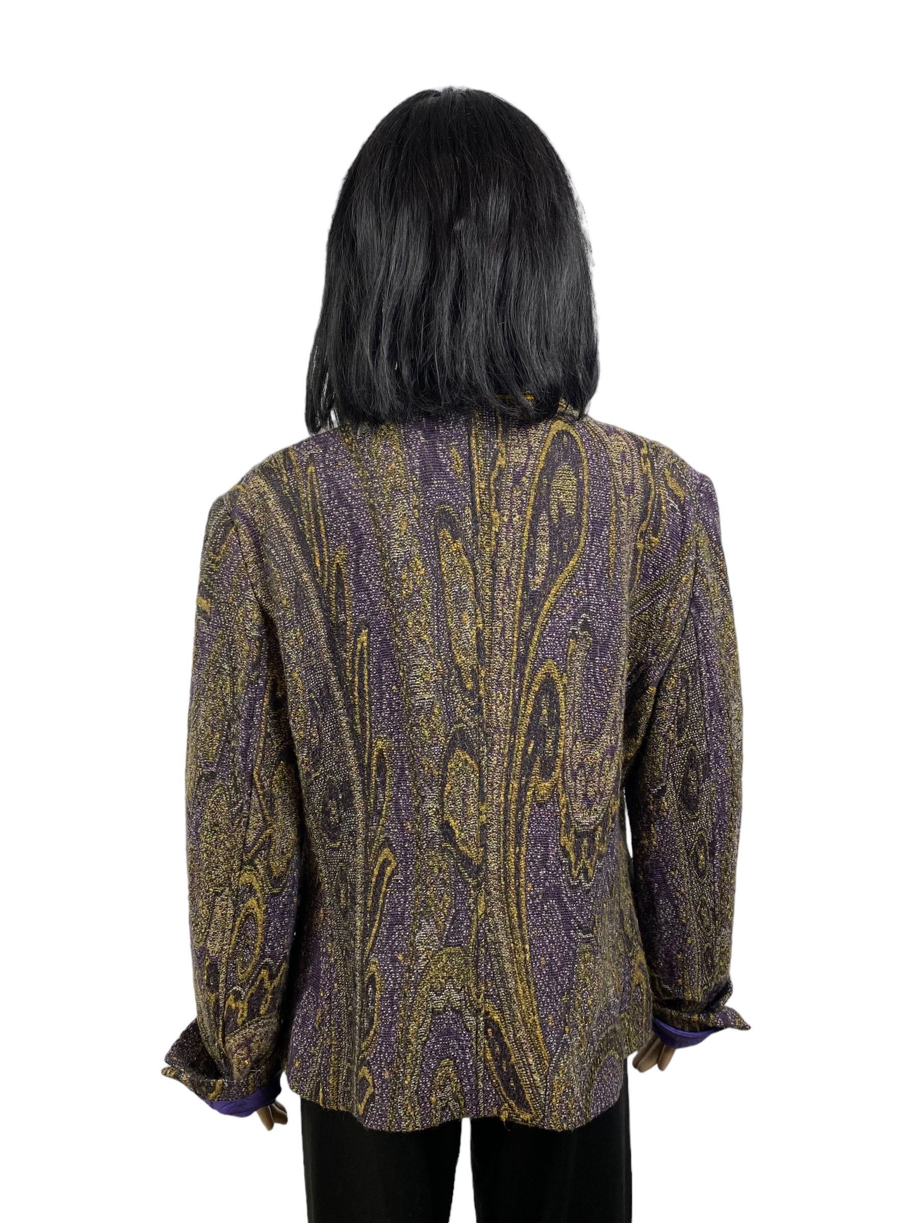 Etro Etro milano paisley print blazer jacket wool-silk size 50 Size XL / US 12-14 / IT 48-50 - 6 Thumbnail