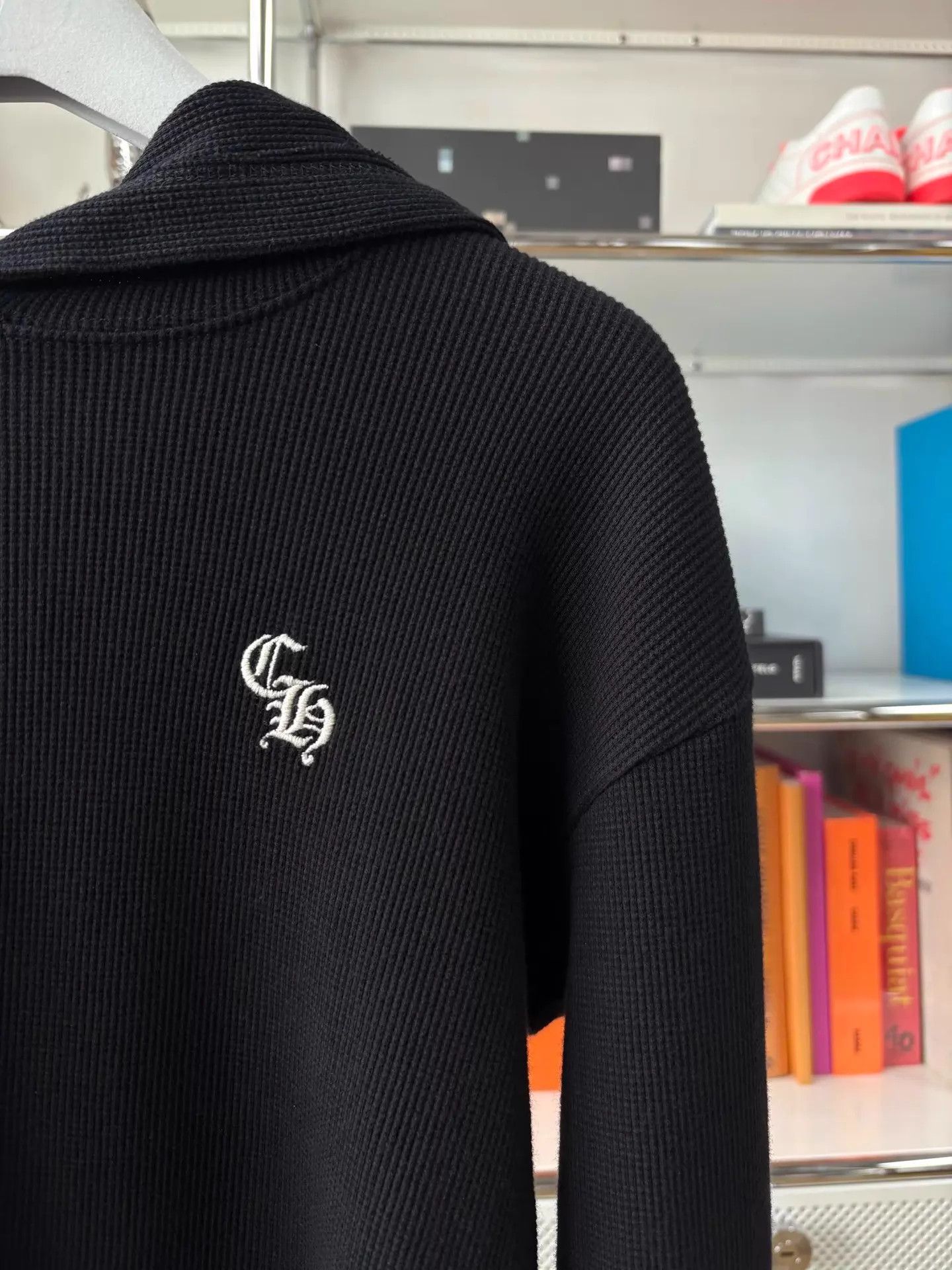 Chrome Hearts ChromeHearts Snax Waffle Hoodie Black XS 99New Size US XS / EU 42 / 0 - 2 Thumbnail