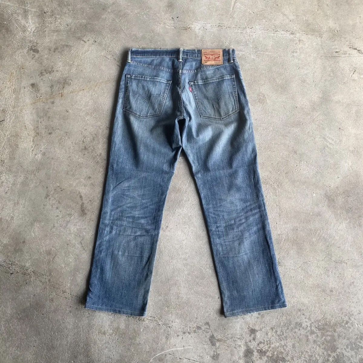 LVC Levi’s 502 Stretchable Jeans Distressed Denim Pants Waist 32 Size US 32 / EU 48 - 12 Thumbnail