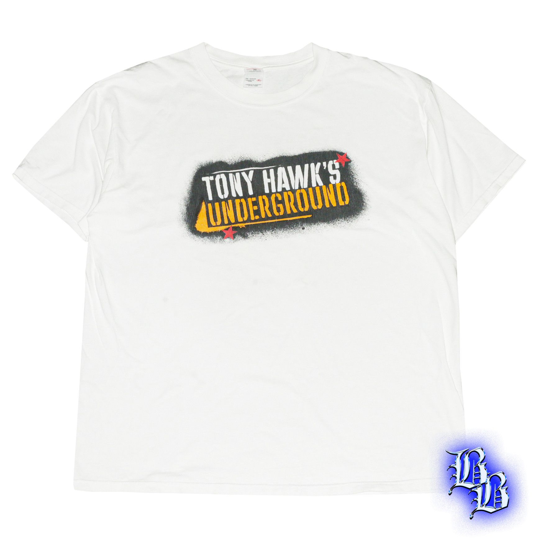 The Game Tony Hawk's Underground (THUG) GameStop vintage skate tee Size US XL / EU 56 / 4 - 1 Thumbnail