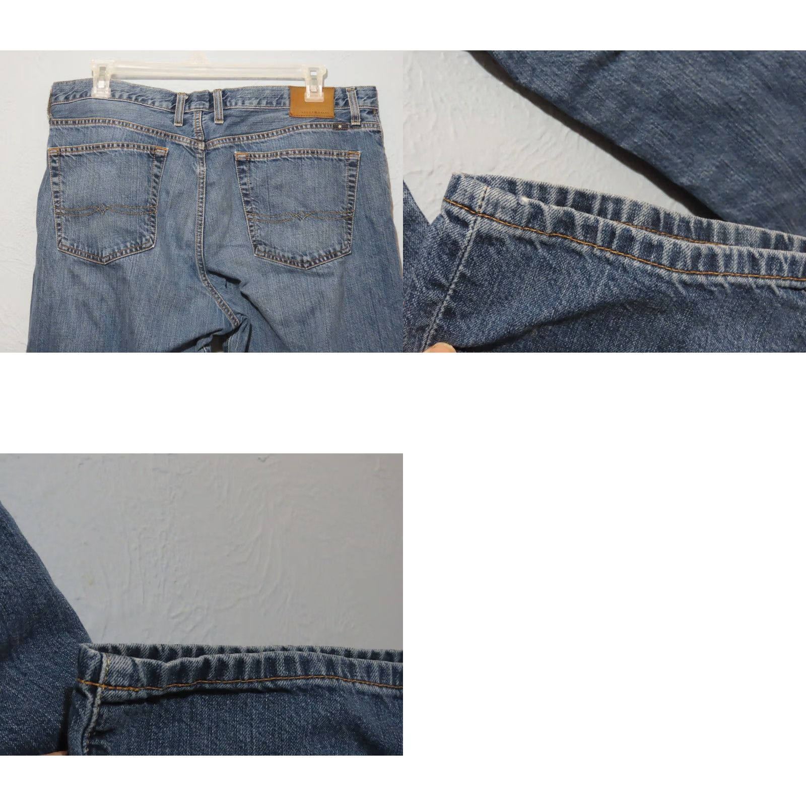 Lucky Brand Lucky Brand Jeans Men's 329 Classic Straight Medium Wash 38x30 Jeans Regular Blue 38x30 Mens Straight Denim Denim Blue 329 руб Size US 38 / EU 54 - 9 Thumbnail