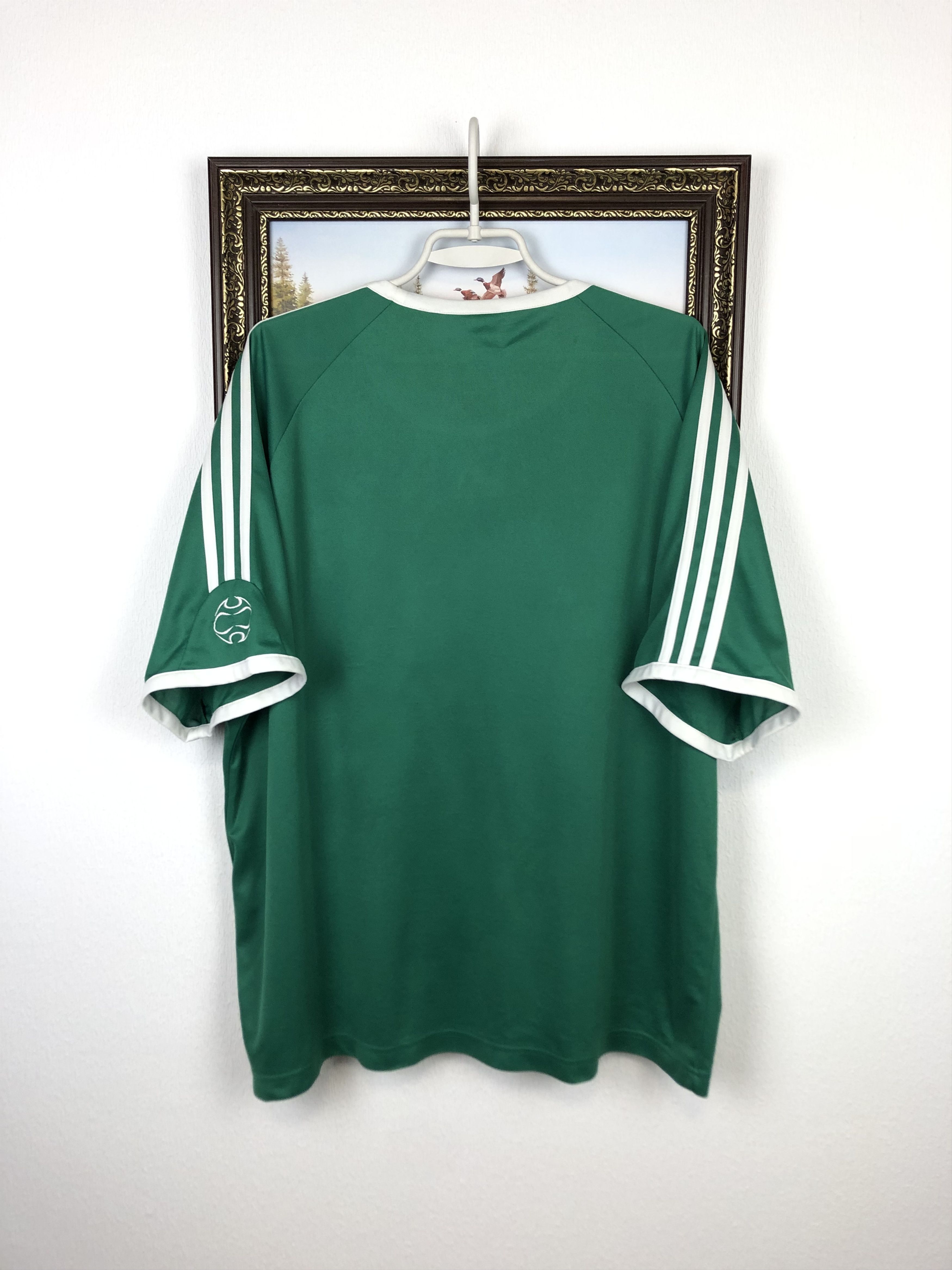 Adidas Vintage Adidas Nigeria Football Shirt Soccer Jersey Tee Hype Size US XXL / EU 58 / 5 - 14 Thumbnail