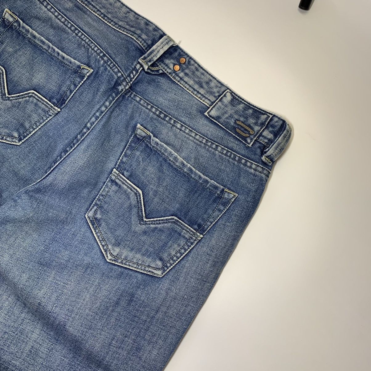 Diesel Diesel Straight Pants Denim Vintage Jeans Size US 33 - 5 Thumbnail