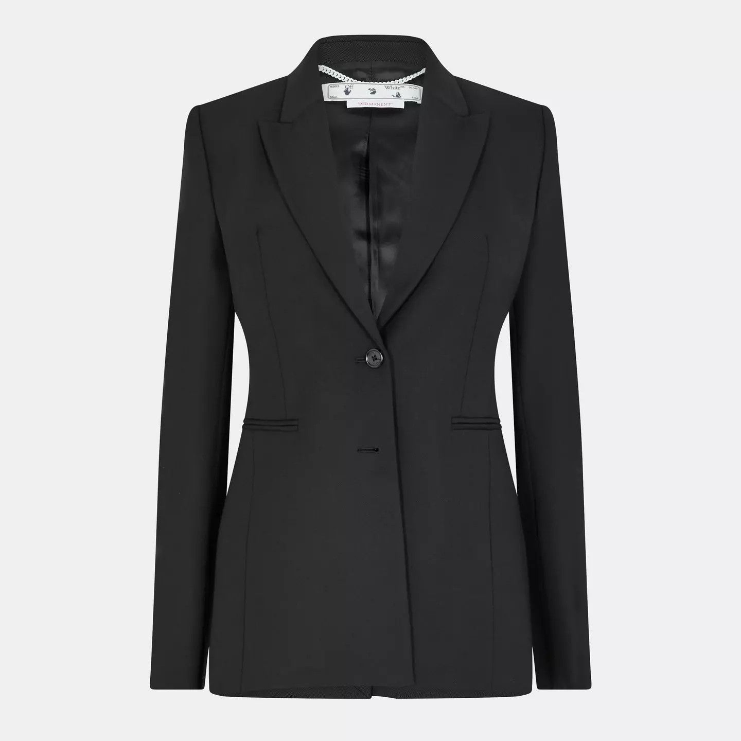 Off-White o1y1125 Blazer in Black Size M / US 6-8 / IT 42-44 - 1 Thumbnail