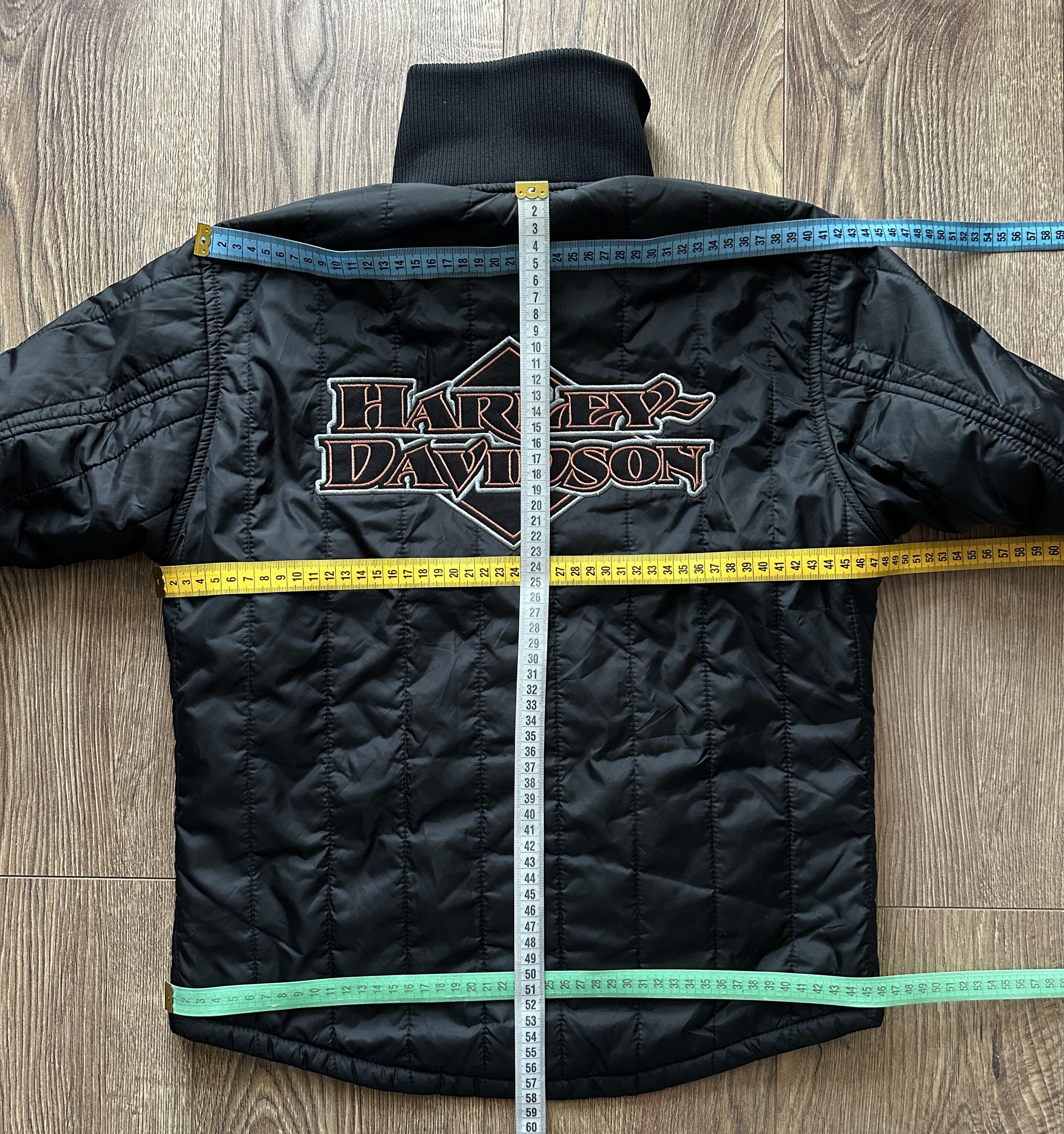 Harley Davidson HARLEY DAVIDSON Quilted Nylon Jacket S Motorcycle Clothing Size S / US 4 / IT 40 - 21 Thumbnail