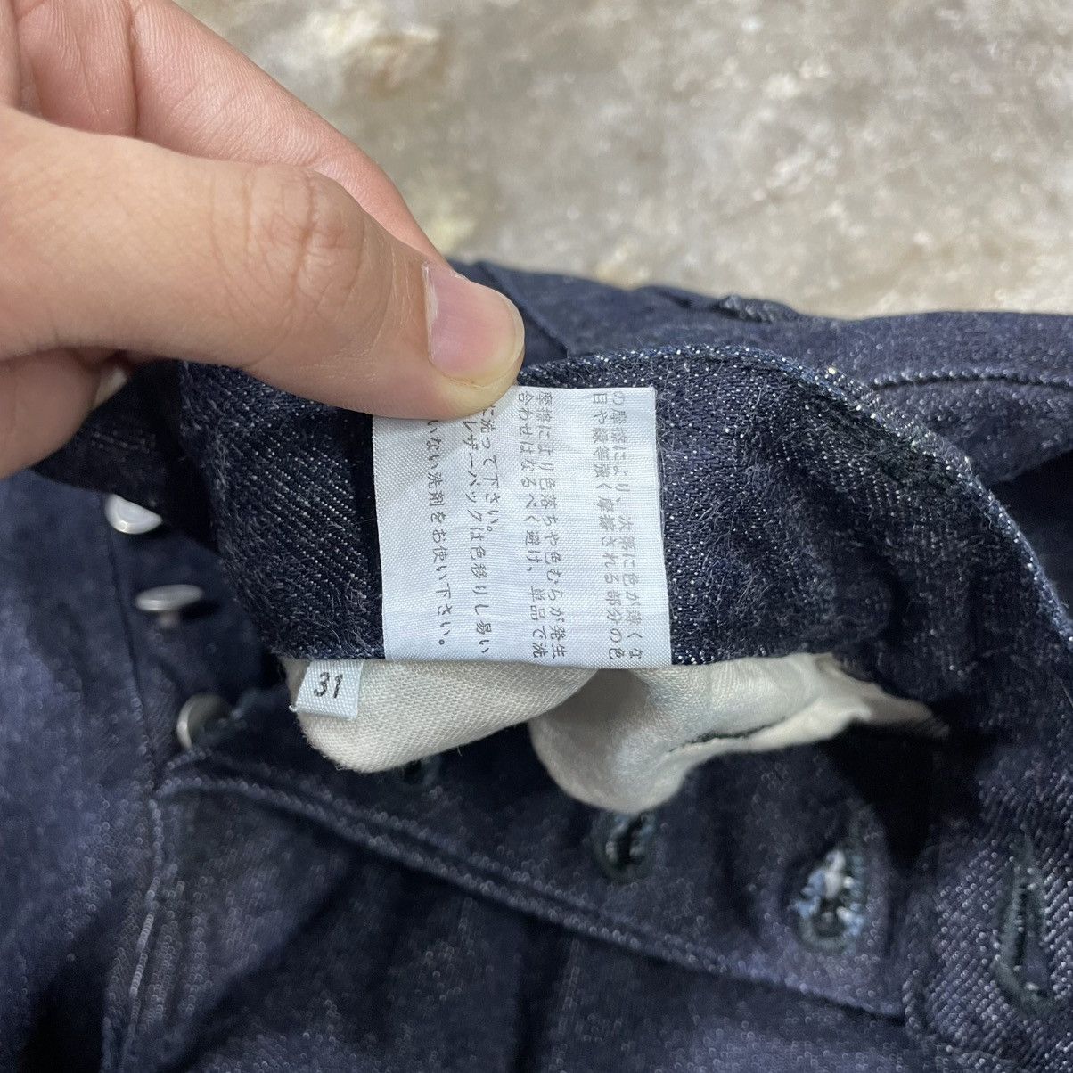 Japanese Brand Japanese Denim Baggy Button Fly Size US 31 - 12 Thumbnail