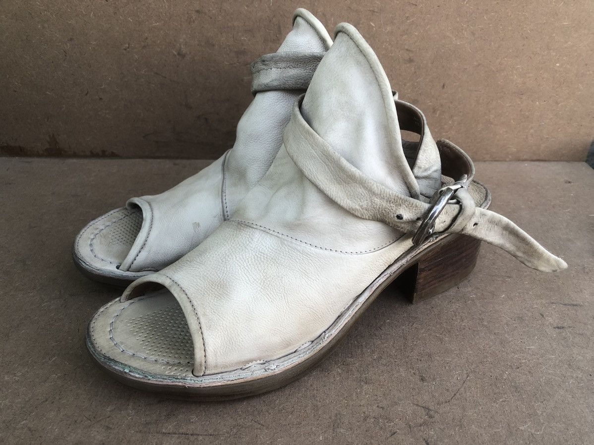 A.S.98 A.S 98 Ivory calfskin Leather Women’s Heels Size 40 Size US 9 / IT 39 - 4 Thumbnail