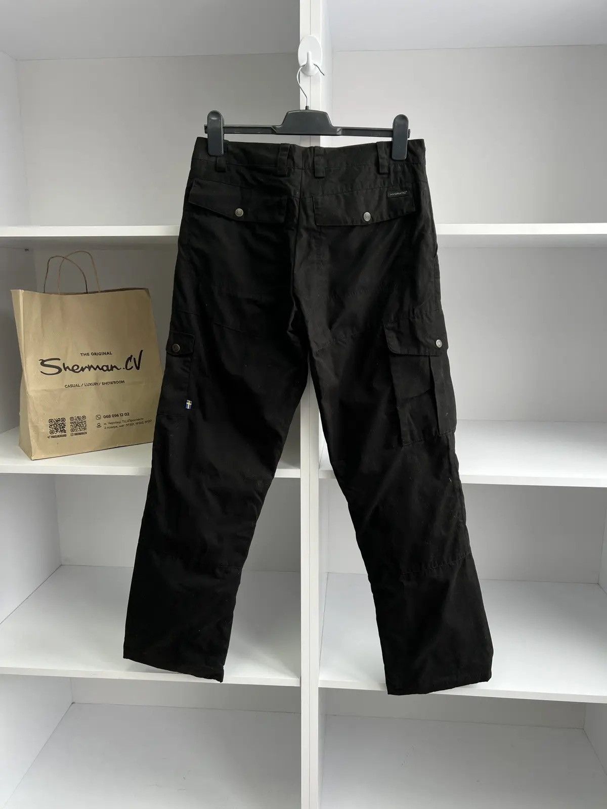 Fjallraven × Vintage Fjallraven g-1000 vintage outdoor cargo pants Size US 34 / EU 50 - 6 Thumbnail