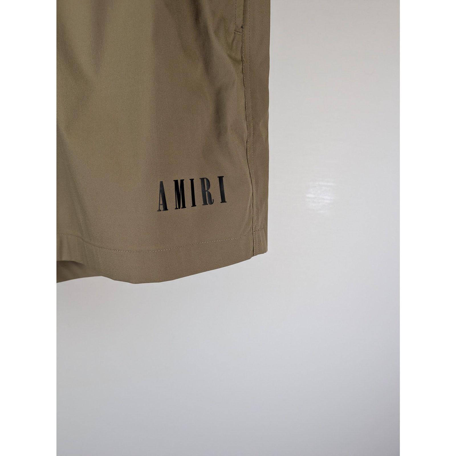 Amiri o1rshd1 Core Logo Swim Trunks Shorts in Tan xxl Size US 38 / EU 54 - 4 Thumbnail