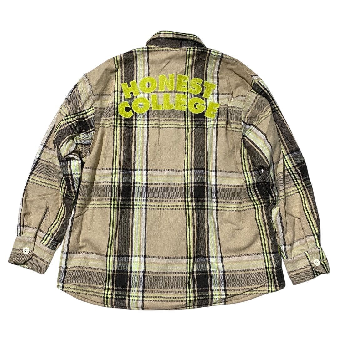 GU GU studio seven honest college flannel overshirt Size US L / EU 52-54 / 3 - 2 Thumbnail