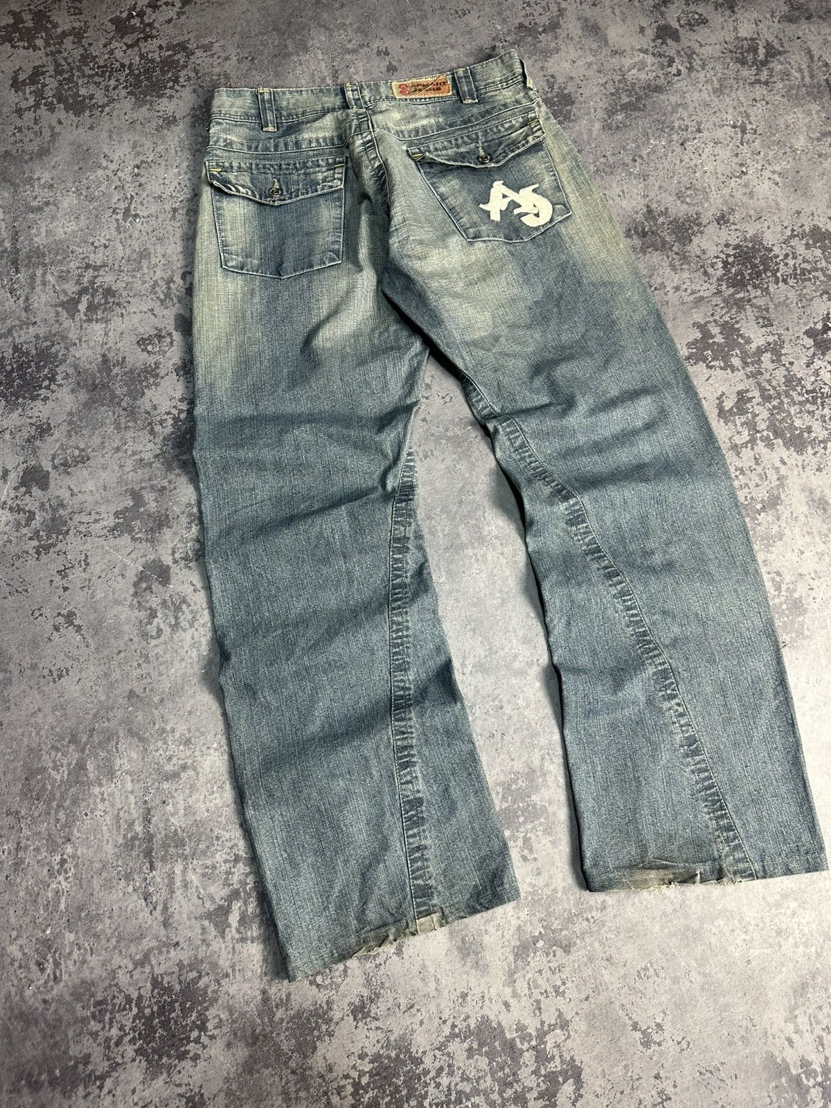 Armani Vintage Armani Bootcut Flared Denim Pants Jeans Size US 34 / EU 50 - 3 Thumbnail