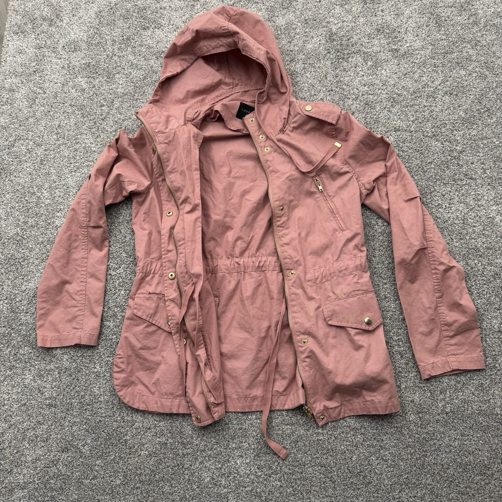 Other Love Tree Utility Jacket Womens Medium Gorpcore Hoodie Cargo Size M / US 6-8 / IT 42-44 - 5 Thumbnail