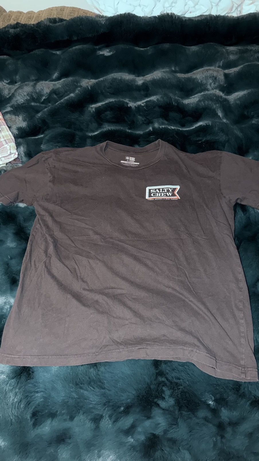 Other Salty Crew grey tee Size US XL / EU 56 / 4 - 2 Thumbnail