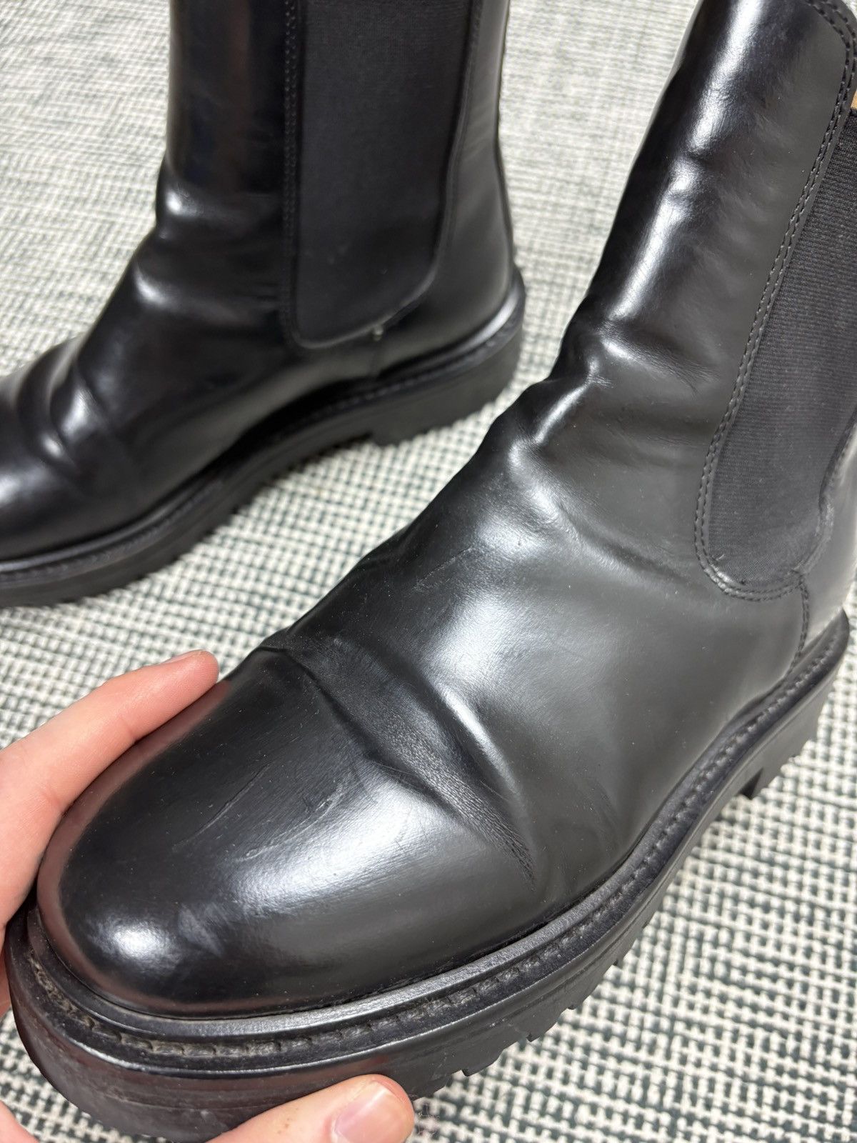 Isabel Marant Isabel Marant castay Chelsea Boots patent leather black Size US 6 / IT 36 - 10 Thumbnail