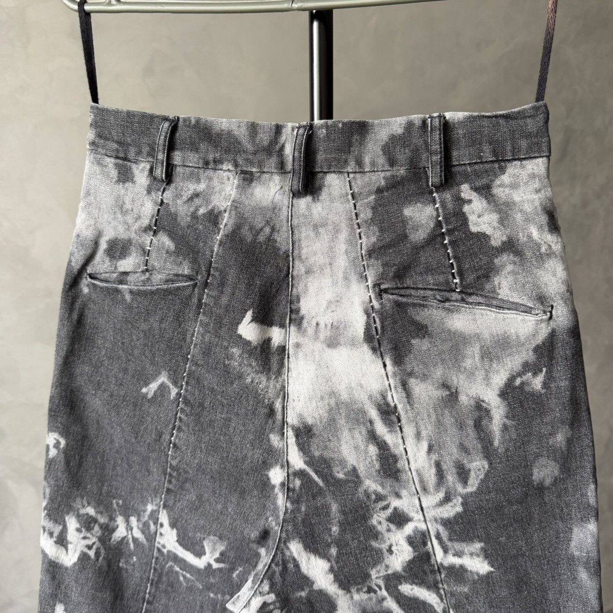 Masnada Masnada Womens Gray Tie Dye Pants Size 28" / US 6 / IT 42 - 10 Thumbnail