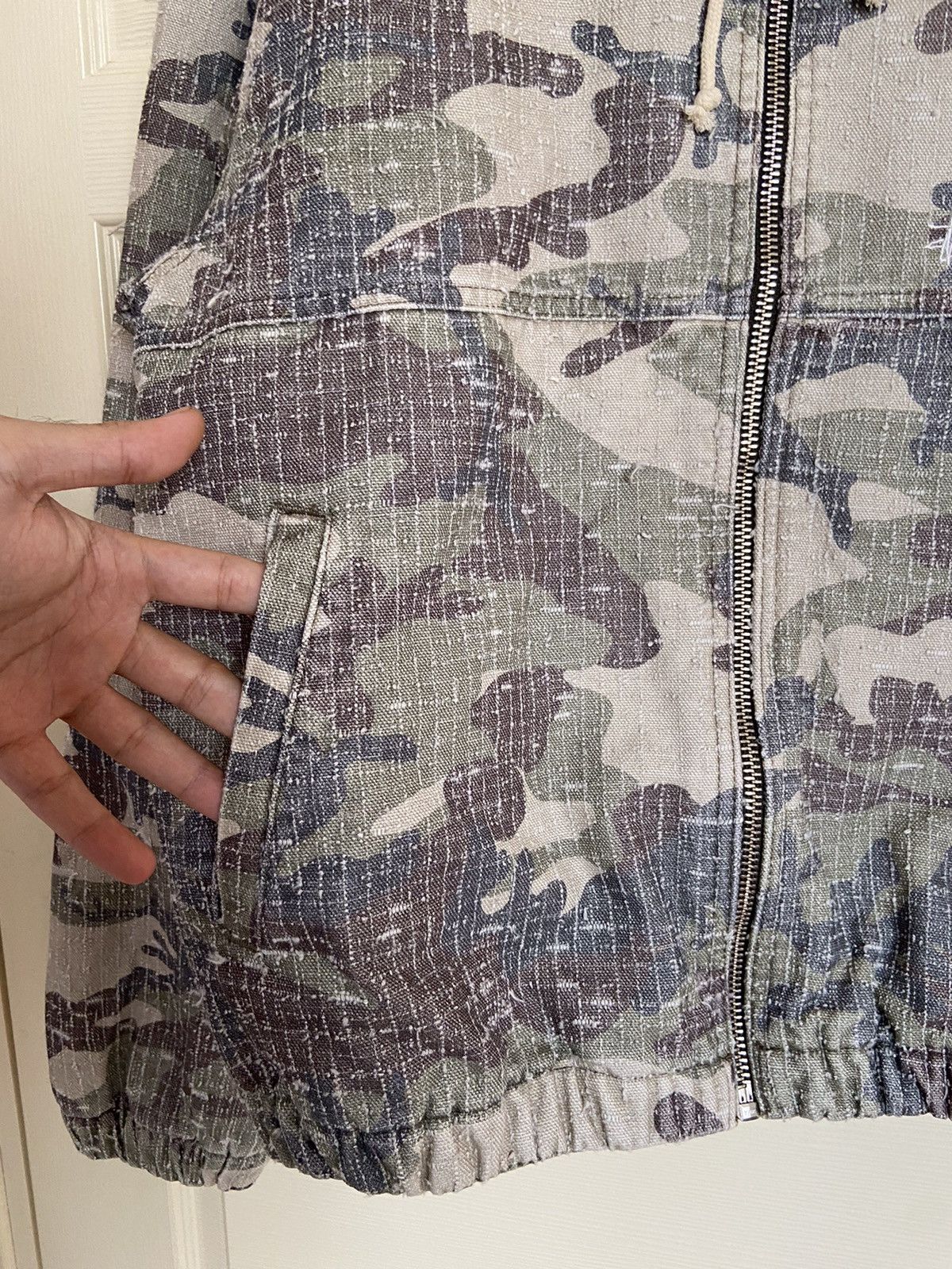 Rare × Streetwear × Stussy Stussy Canvas Needle Punch