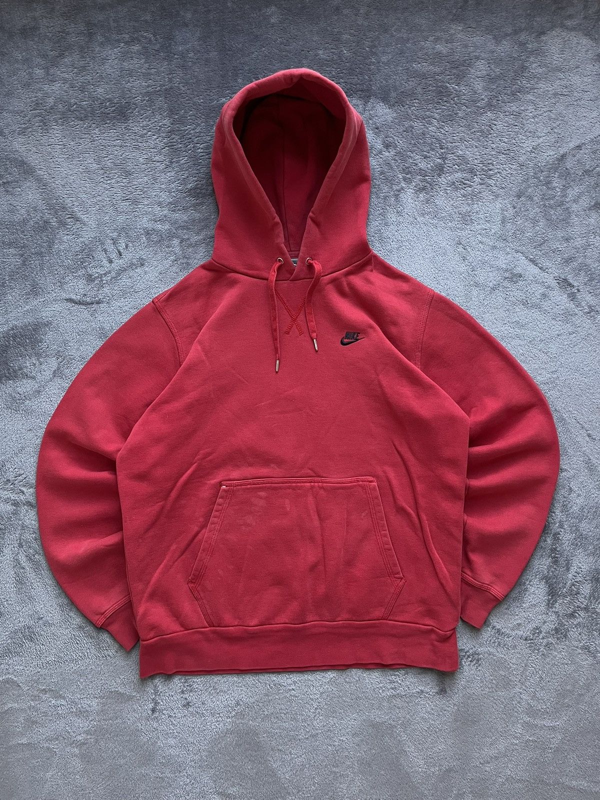 Nike 00s Nike Boxy Oversized Minimalistic Basic Hoodie Swoosh Size US M / EU 48-50 / 2 - 1 Thumbnail