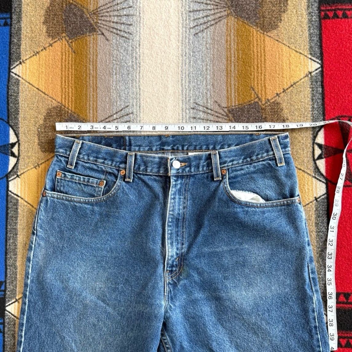 Levi's Vintage 90s Levi’s 505 Regular Fit Straight Leg Denim Blue Jeans Size 36x27 Size US 36 / EU 52 - 5 Thumbnail