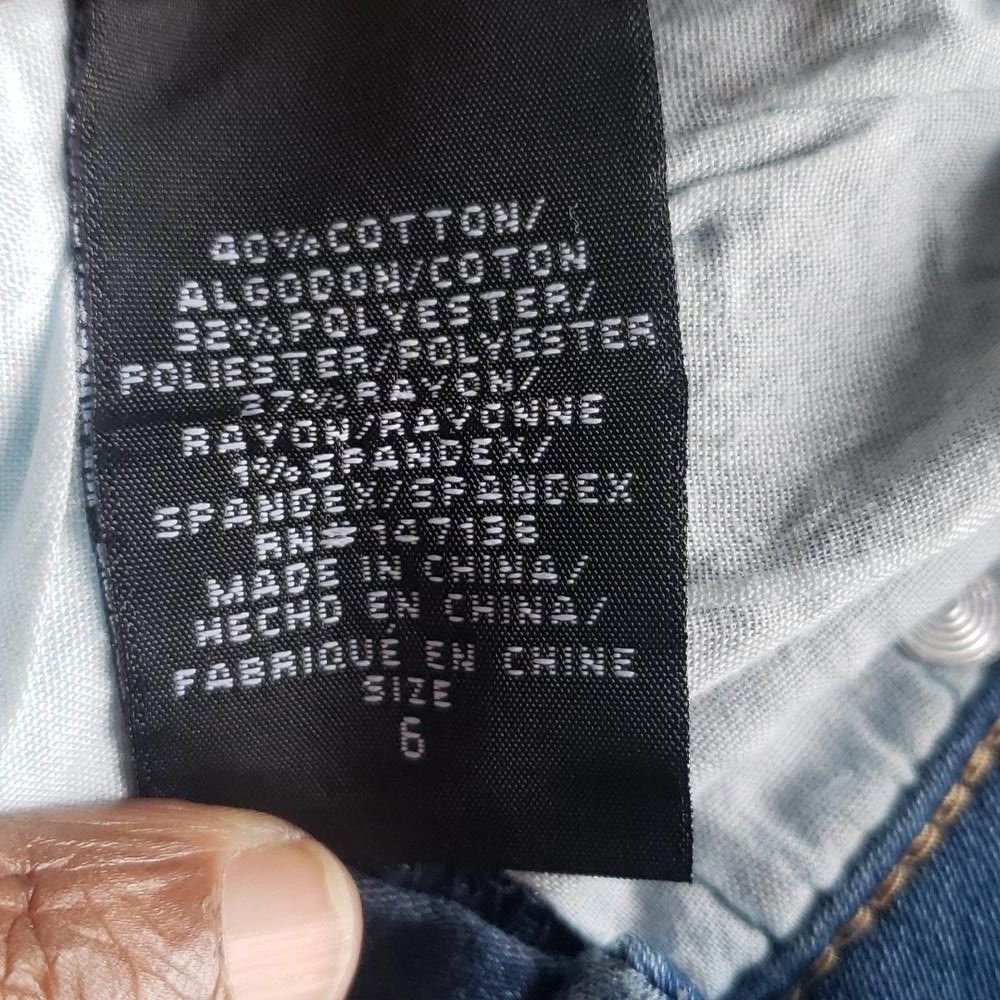 Designer CT1480 1822 Denim Ladies Ankle Jeans 6 Size 28" / US 6 / IT 42 - 8 Thumbnail