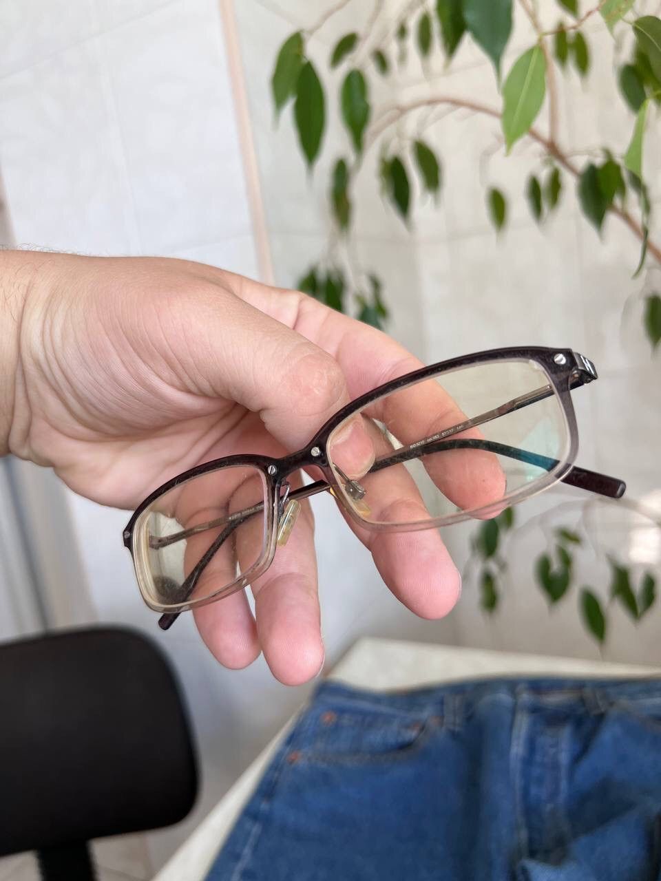 Hogan × Vintage Vintage Hogan '00s Glasses Eyeglasses for visor Size ONE SIZE - 9 Thumbnail