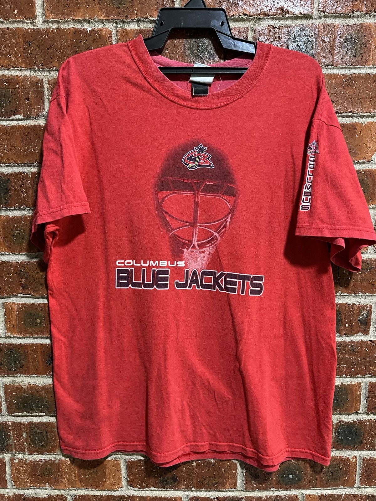 NHL Vintage Columbus Blue Jackets Faded Tee Size US L / EU 52-54 / 3 - 1 Thumbnail