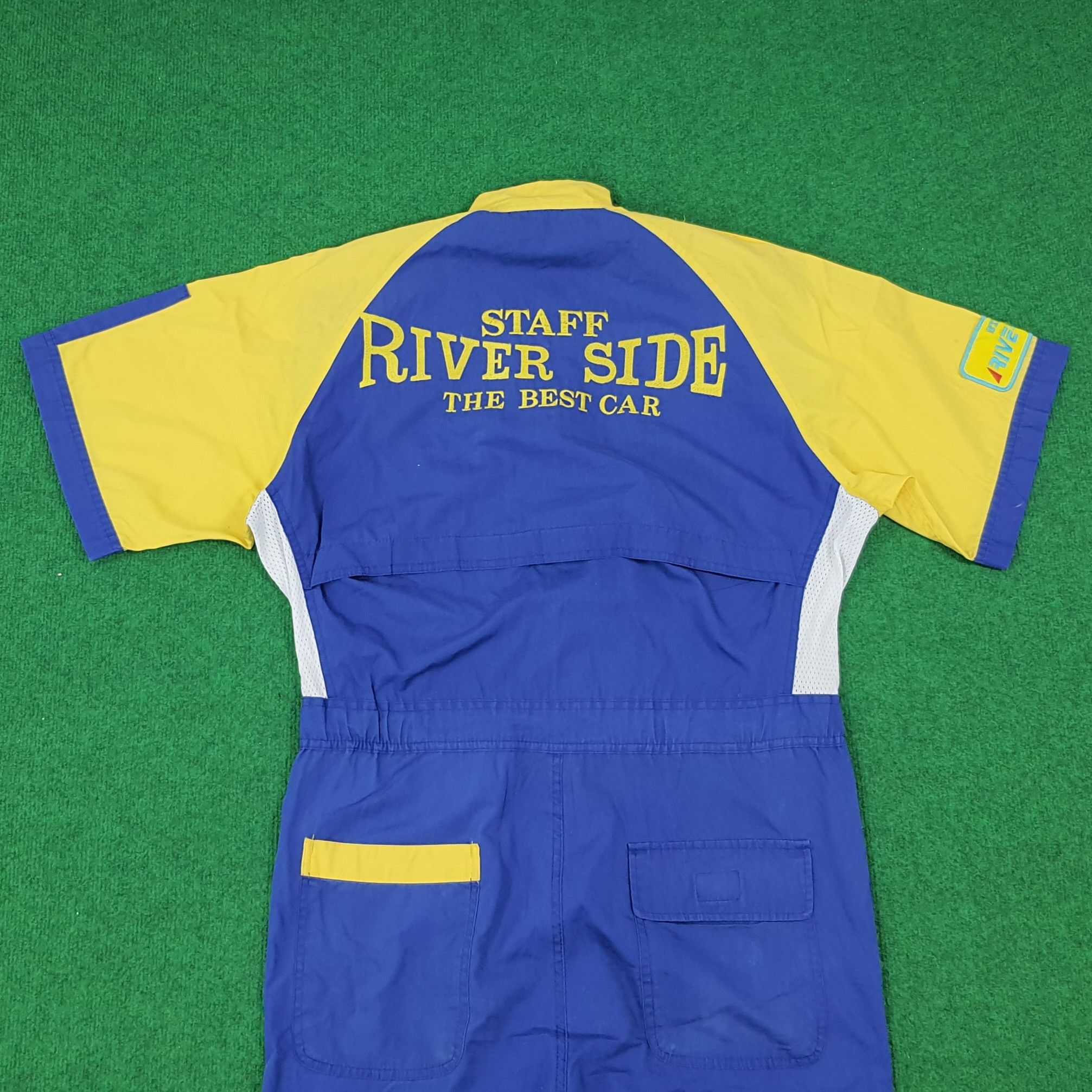 Vintage Vintage River Side Staff Racing Workwear Coverall Size US M / EU 48-50 / 2 - 1 Thumbnail
