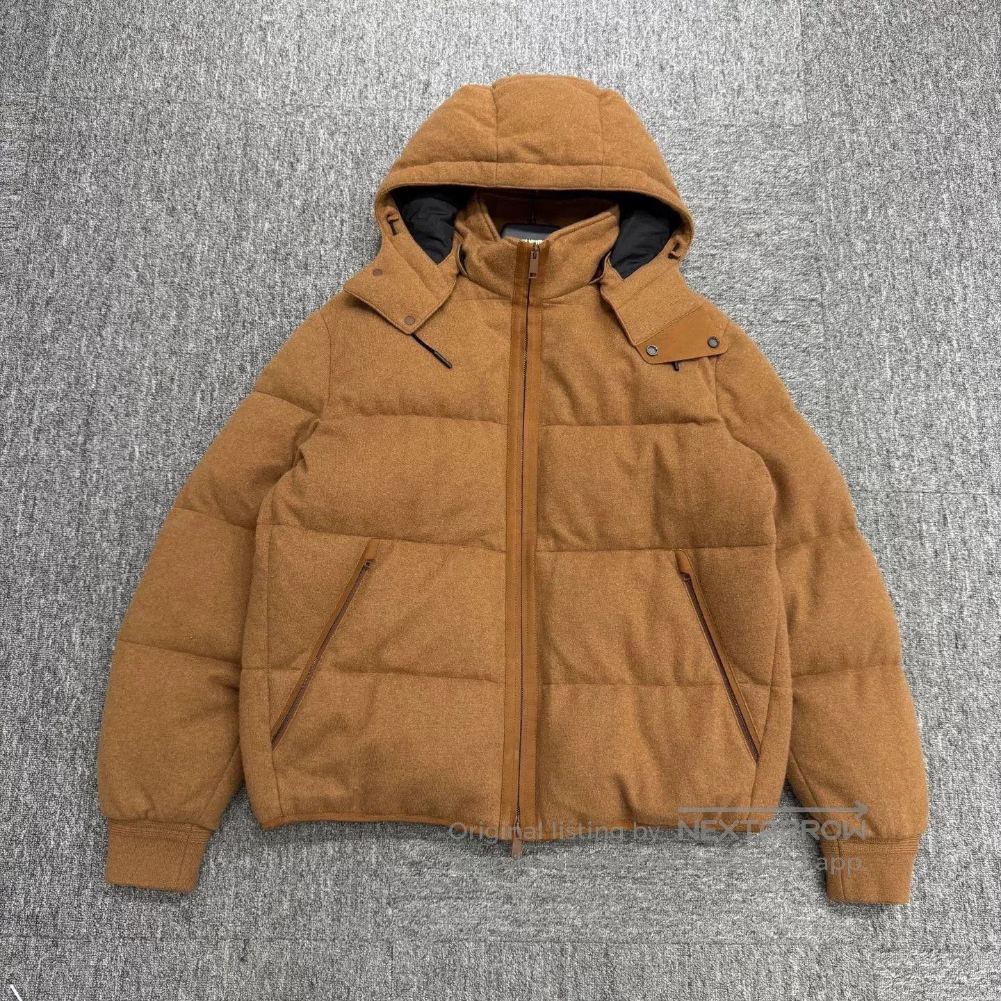 Ermenegildo Zegna Zegna High-End Cashmere Down Jacket. Size US XXL / EU 58 / 5 - 1 Thumbnail