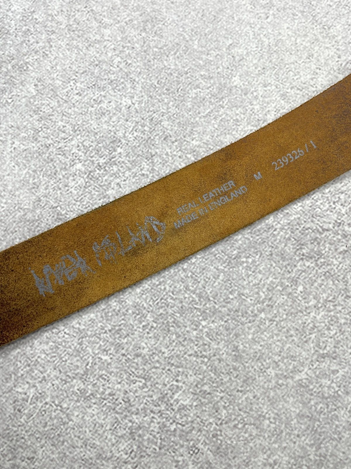 River Island River Island Leather Belt With Buckle Eagle Brown Western Size ONE SIZE - 5 Thumbnail