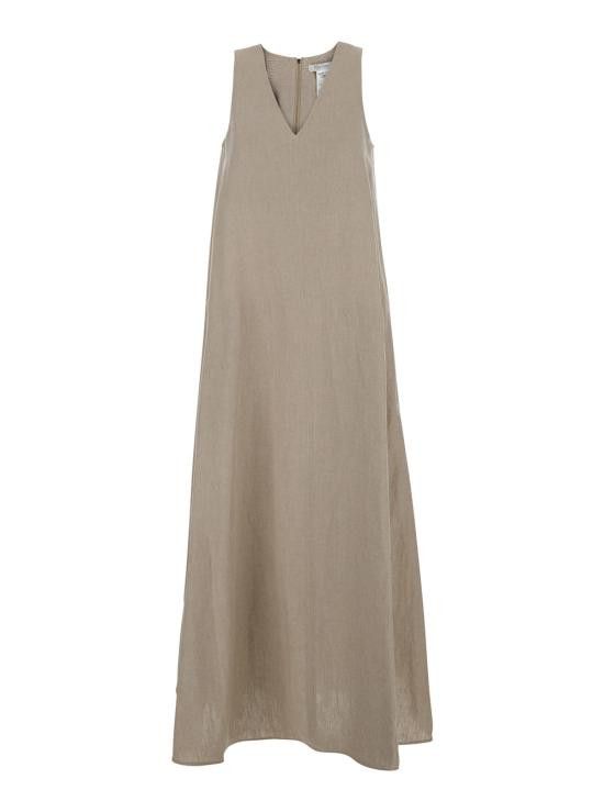 Max Mara MAX MARA Women Long Skirts 2511221112600001 Beige Size M / US 6-8 / IT 42-44 - 1 Thumbnail