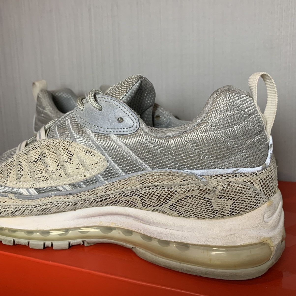 Nike × Supreme Supreme Nike Air Max 98 Snakeskin Size US 11.5 / EU 44-45 - 13 Thumbnail
