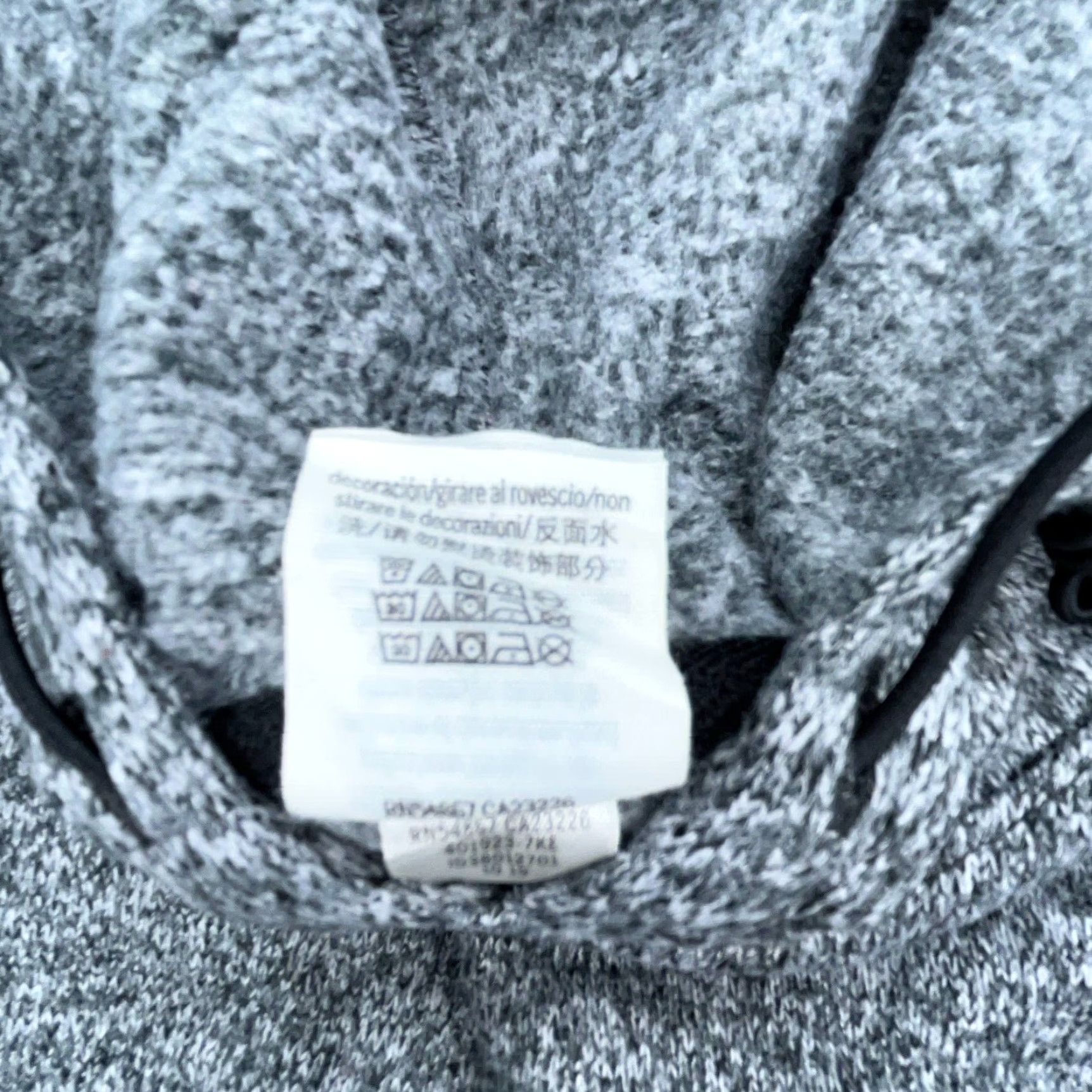 Victoria's Secret Victoria's Secret PINK Hoodie Women XS Gray Sweatshirt Knit Pullover Hooded Zipper Graphic Print Pockets All Seasons Regular Size XS / US 0-2 / IT 36-38 - 7 Thumbnail