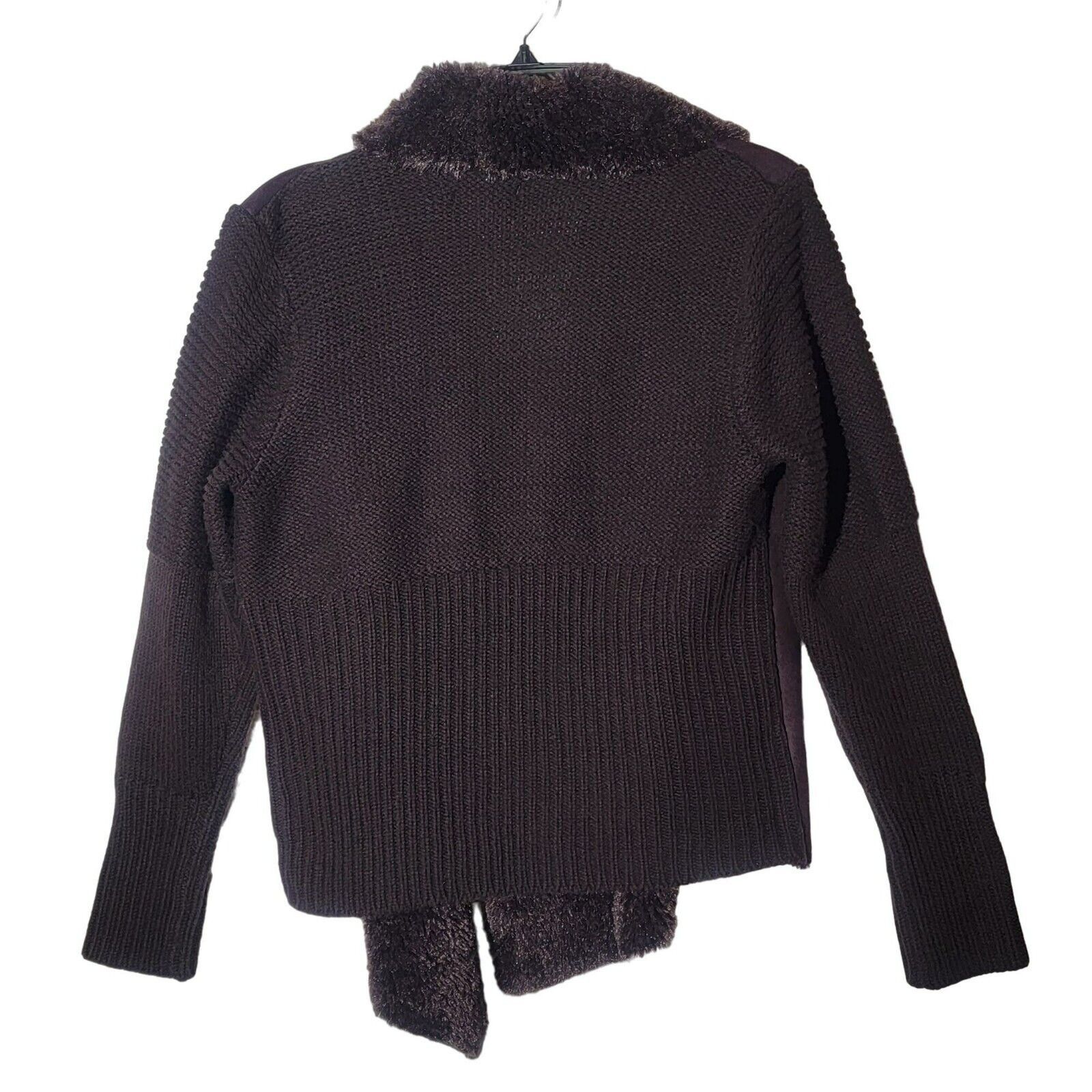 Other ❤️CHELSEA & THEODORE M Women's Brown FAUX FUR TEDDY Coat Car Size M / US 6-8 / IT 42-44 - 3 Thumbnail