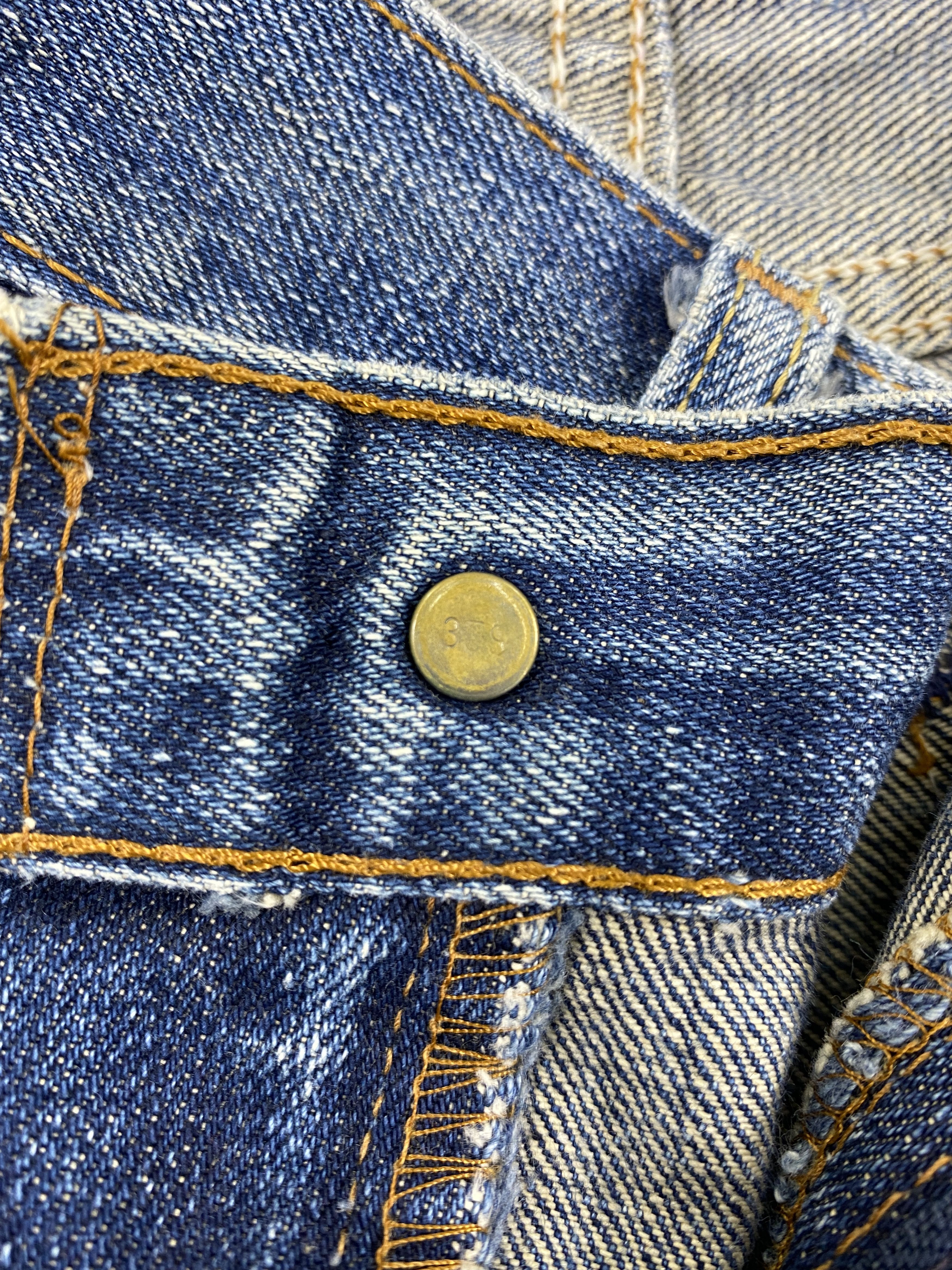 Levi's Distressed Blue Vintage Levi's 502 33x32 Denim -JN2153 Size US 33 - 6 Thumbnail