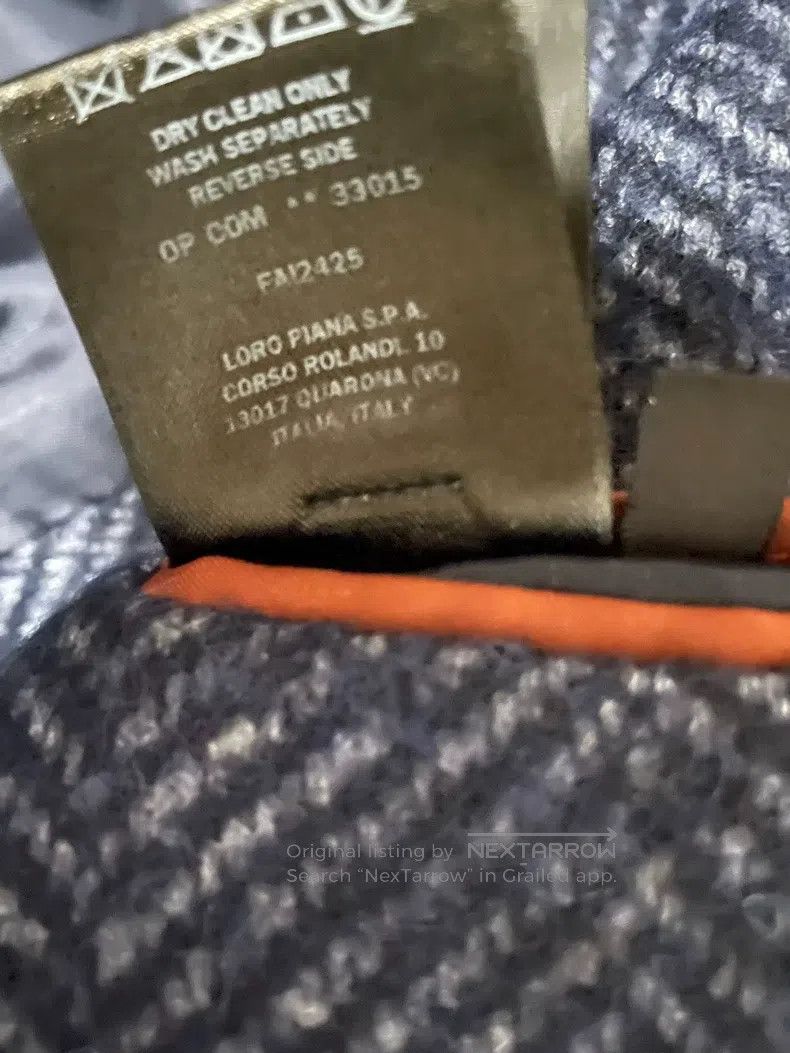 Loro Piana Loro Piana Blue Whole Alpaca Cashmere Knit Coat Size US M / EU 48-50 / 2 - 9 Thumbnail