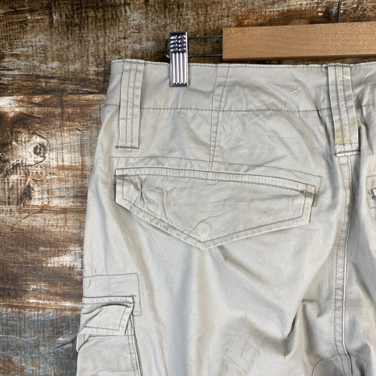 Other DL Xebec White Cargo Multipocket Pants #C1265 Size US 33 - 18 Thumbnail