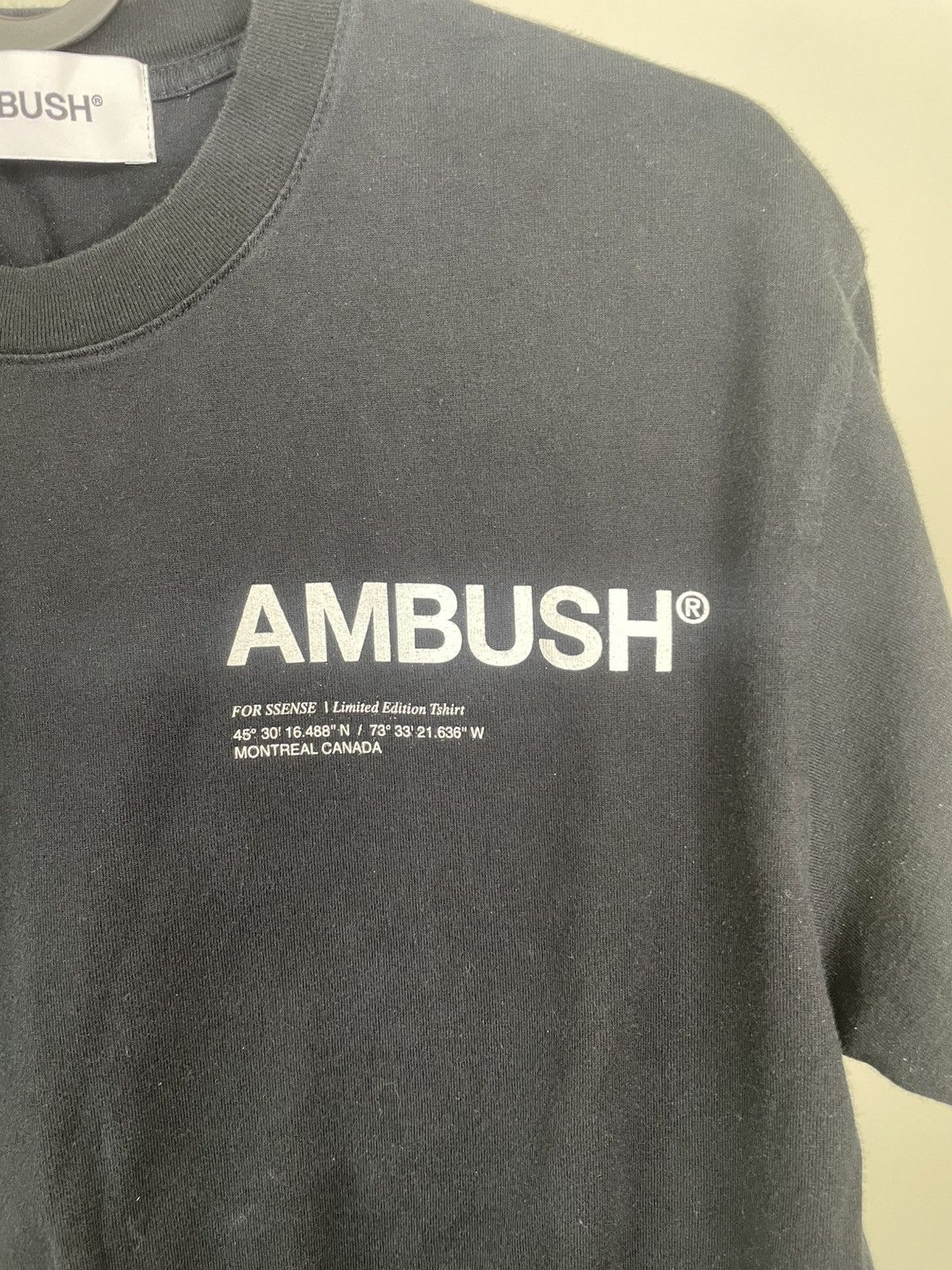 Ambush Design Ambush for SSENSE Limited Edition T Shirt Montreal Size 1 Size US S / EU 44-46 / 1 - 3 Thumbnail
