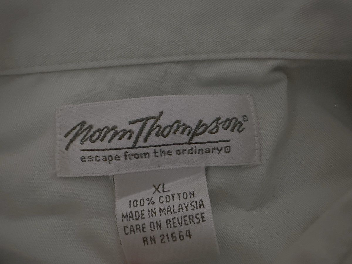 Vintage Norman Thomas Button Down Shirt Size US XL / EU 56 / 4 - 3 Thumbnail