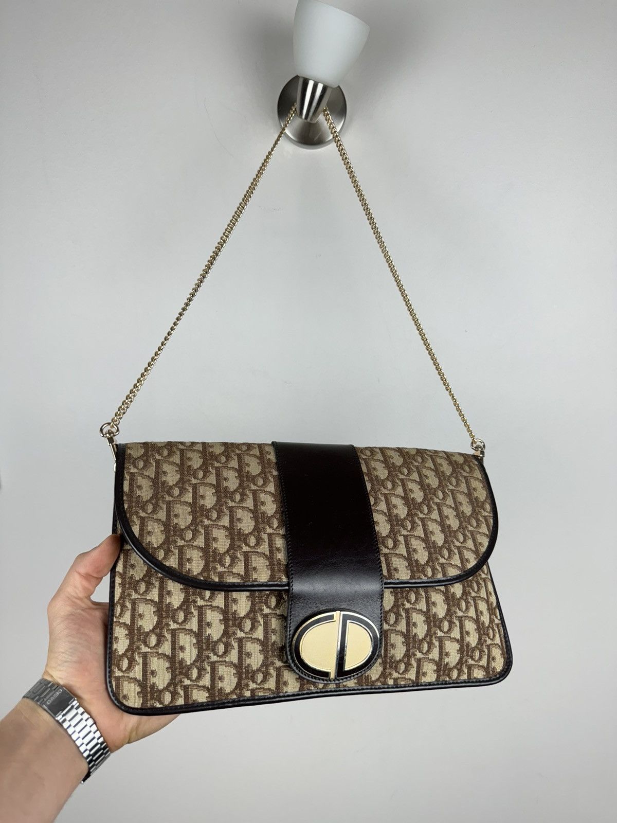 Christian Dior Monsieur × Dior Leather shoulder bag Christian Dior 90s original luxury Size ONE SIZE - 1 Thumbnail