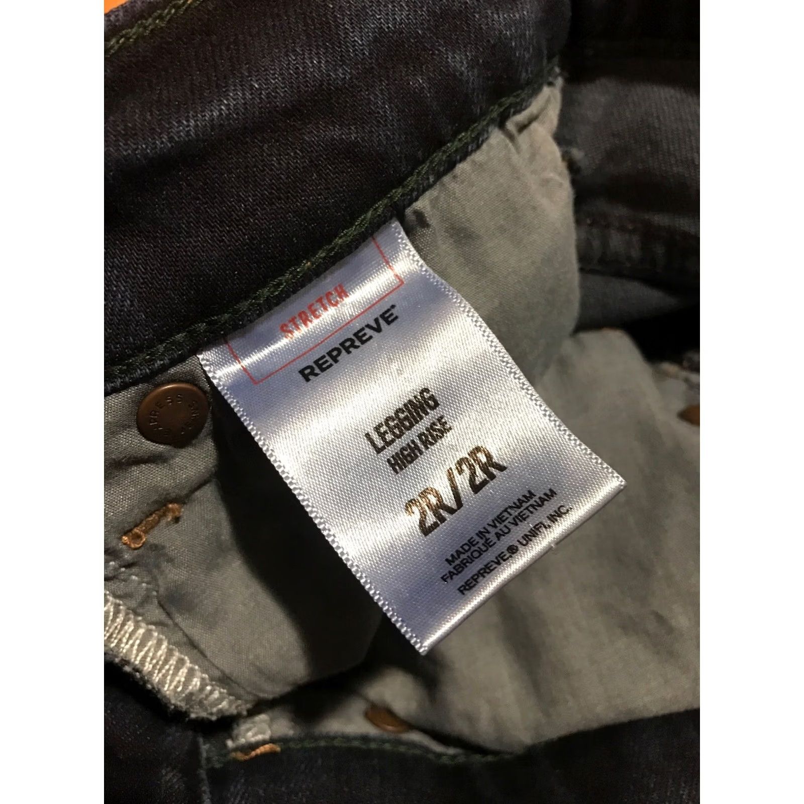 Express Express Women’s Jegging Jeans Blue Size 2 Regular Stretchy Material High Rise Repreve Size 26" / US 2 / IT 38 - 5 Thumbnail