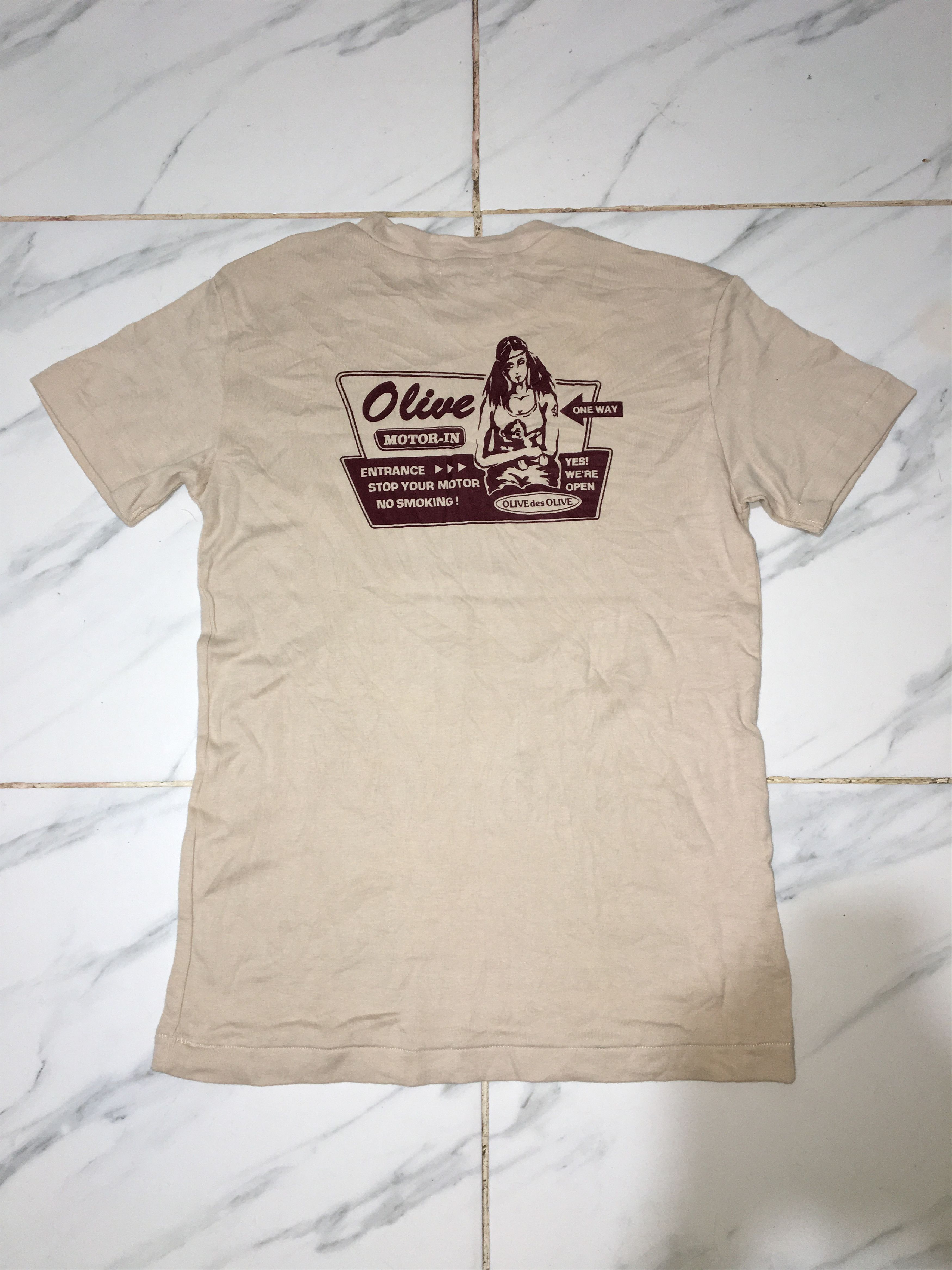 Japanese Brand Olive des Olive Tshirt Size US S / EU 44-46 / 1 - 1 Thumbnail