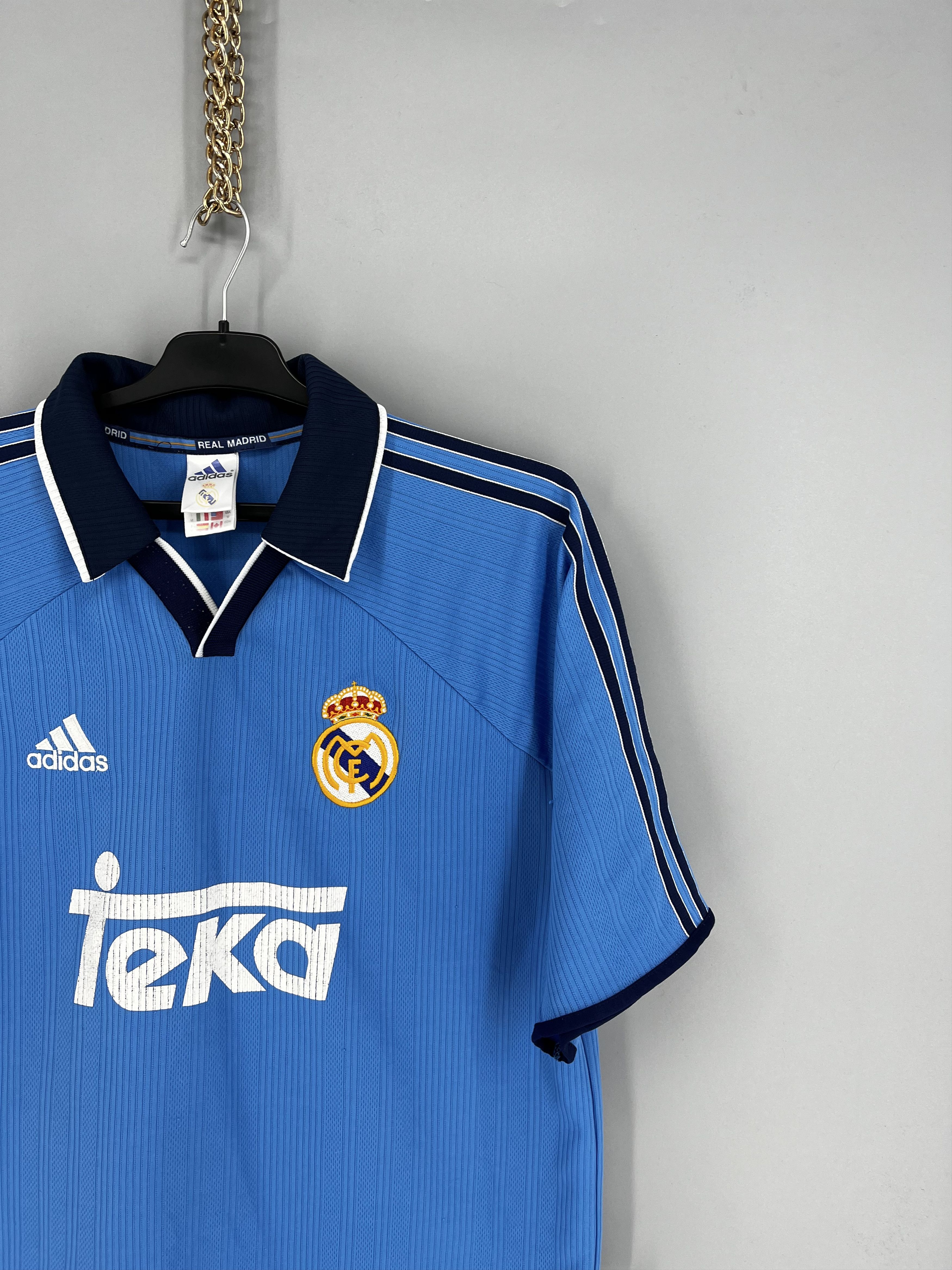 Adidas Vintage Real Madrid Raúl 7 Jersey – 1997/98 Adidas Teka Kit” Size US M / EU 48-50 / 2 - 5 Thumbnail