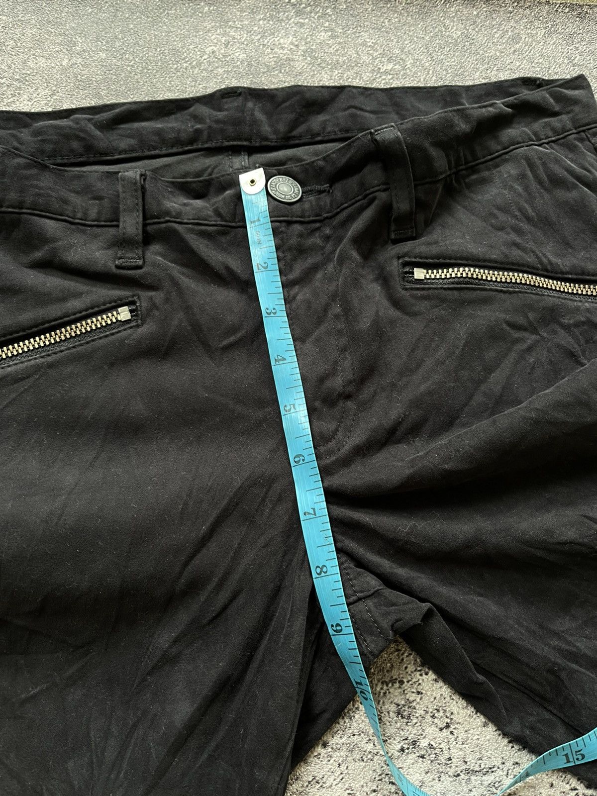 Japanese Brand Jeans Kiyoto Takase K.T Comme Ca Du Black Size US 33 - 11 Thumbnail