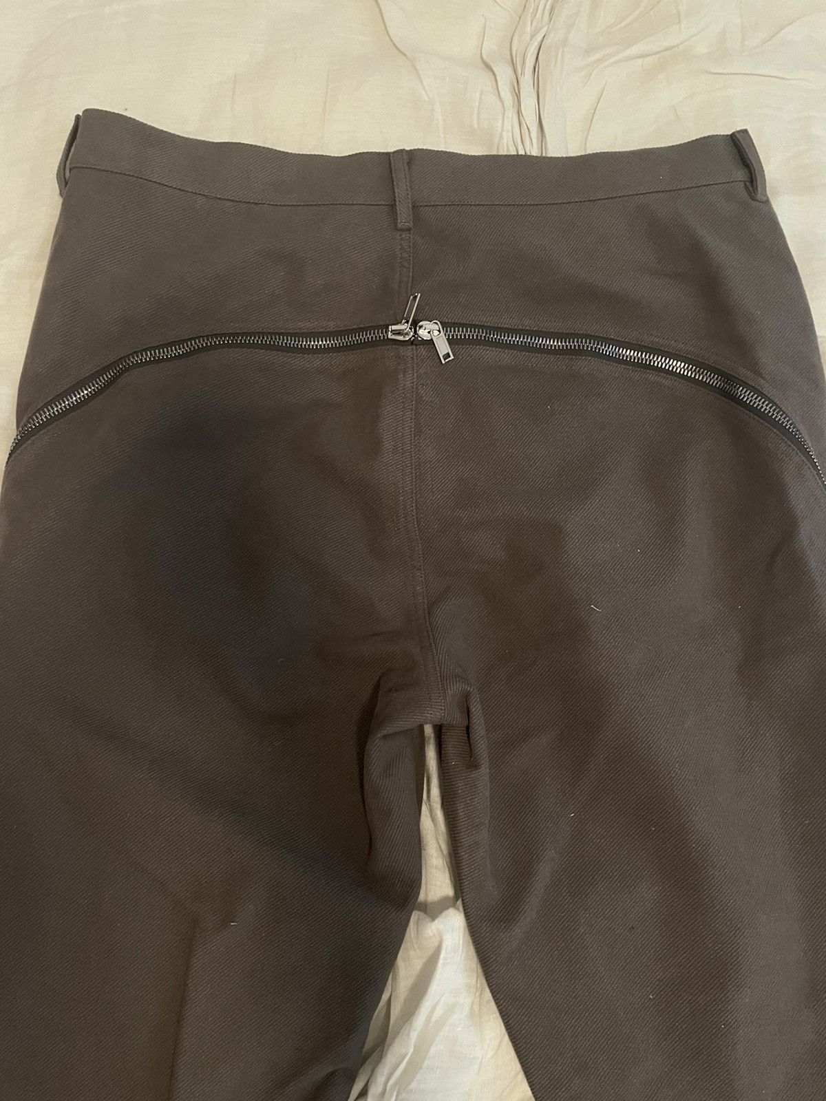 Rick Owens Gray Bolan Banana Bootleg Pants sz38 Size US 38 / EU 54 - 6 Thumbnail