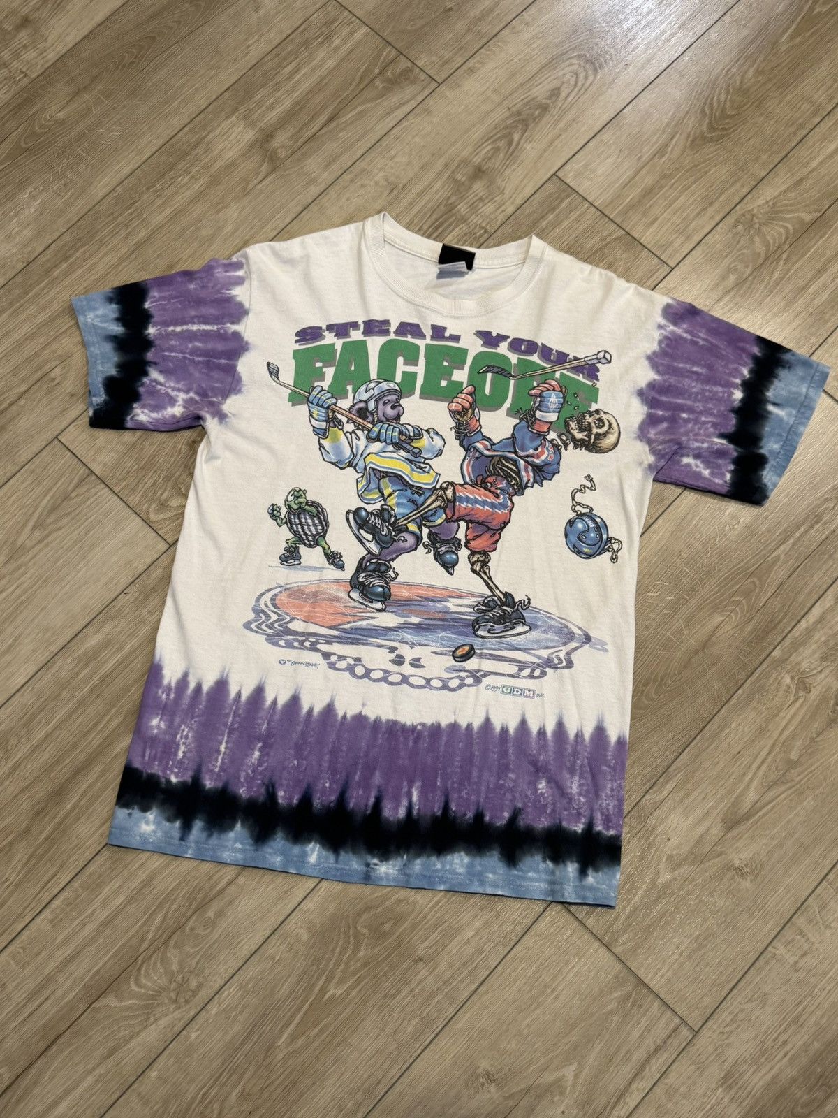 Grateful Dead Vintage Grateful Dead Hockey Shirt Size US L / EU 52-54 / 3 - 1 Thumbnail